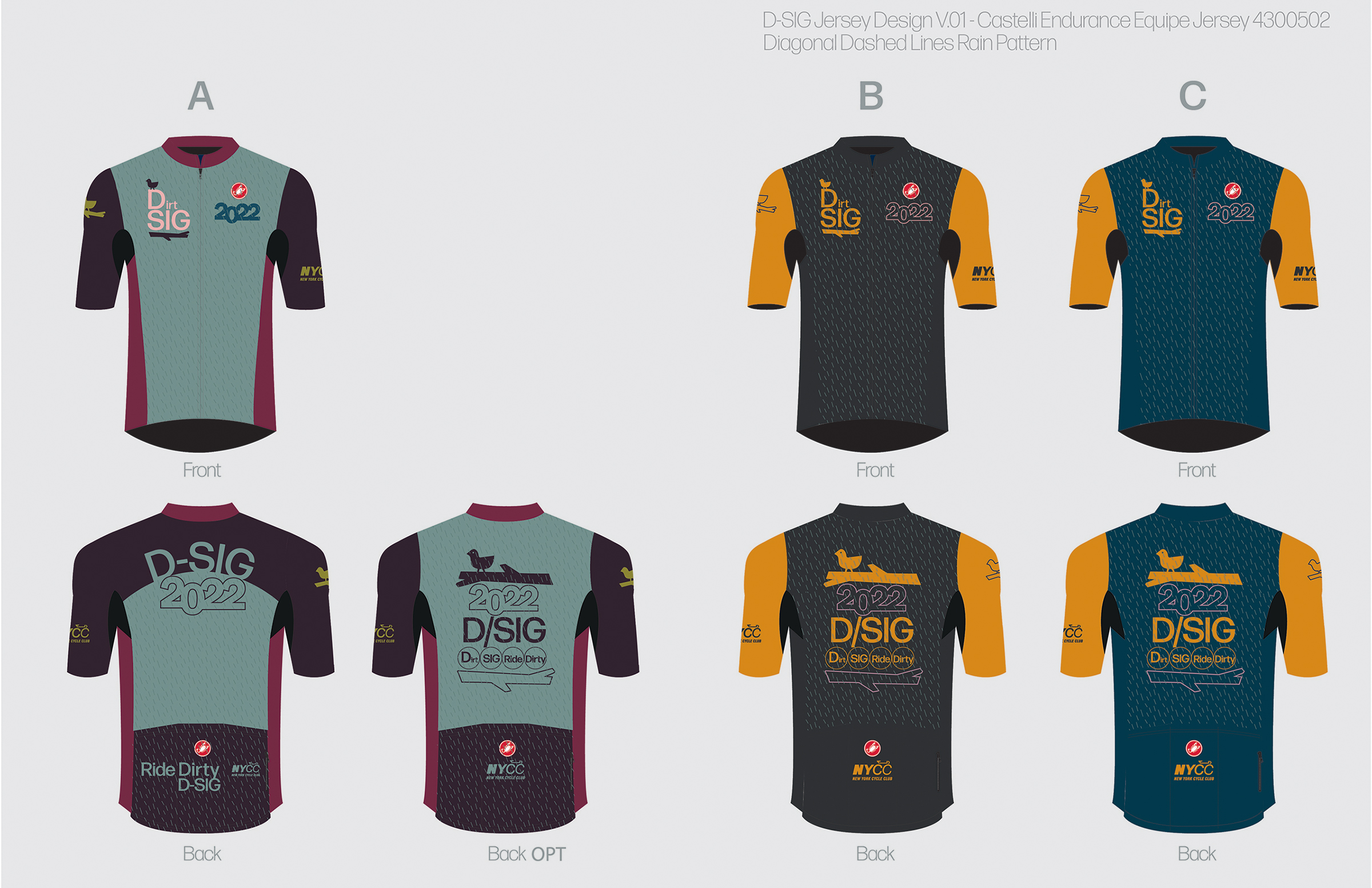 Cycling Jersey Design Projects