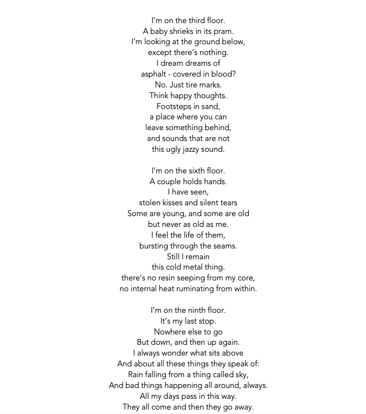 If An Elevator Could Speak