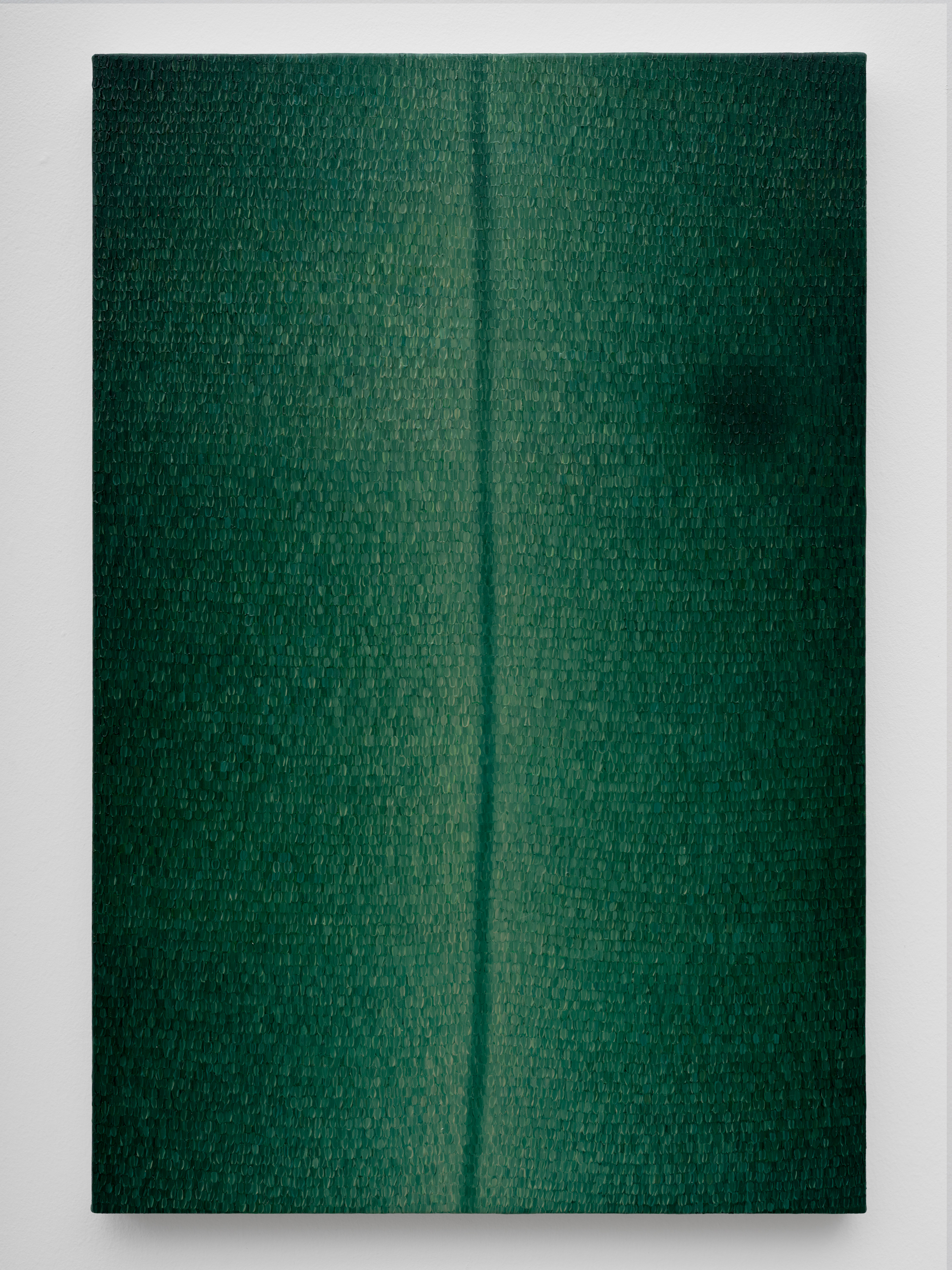 Ava McDonough, The Keeper of Sheep, 2025, Oil on canvas, 24 (H) x 16 (W) x 1 (D) in.