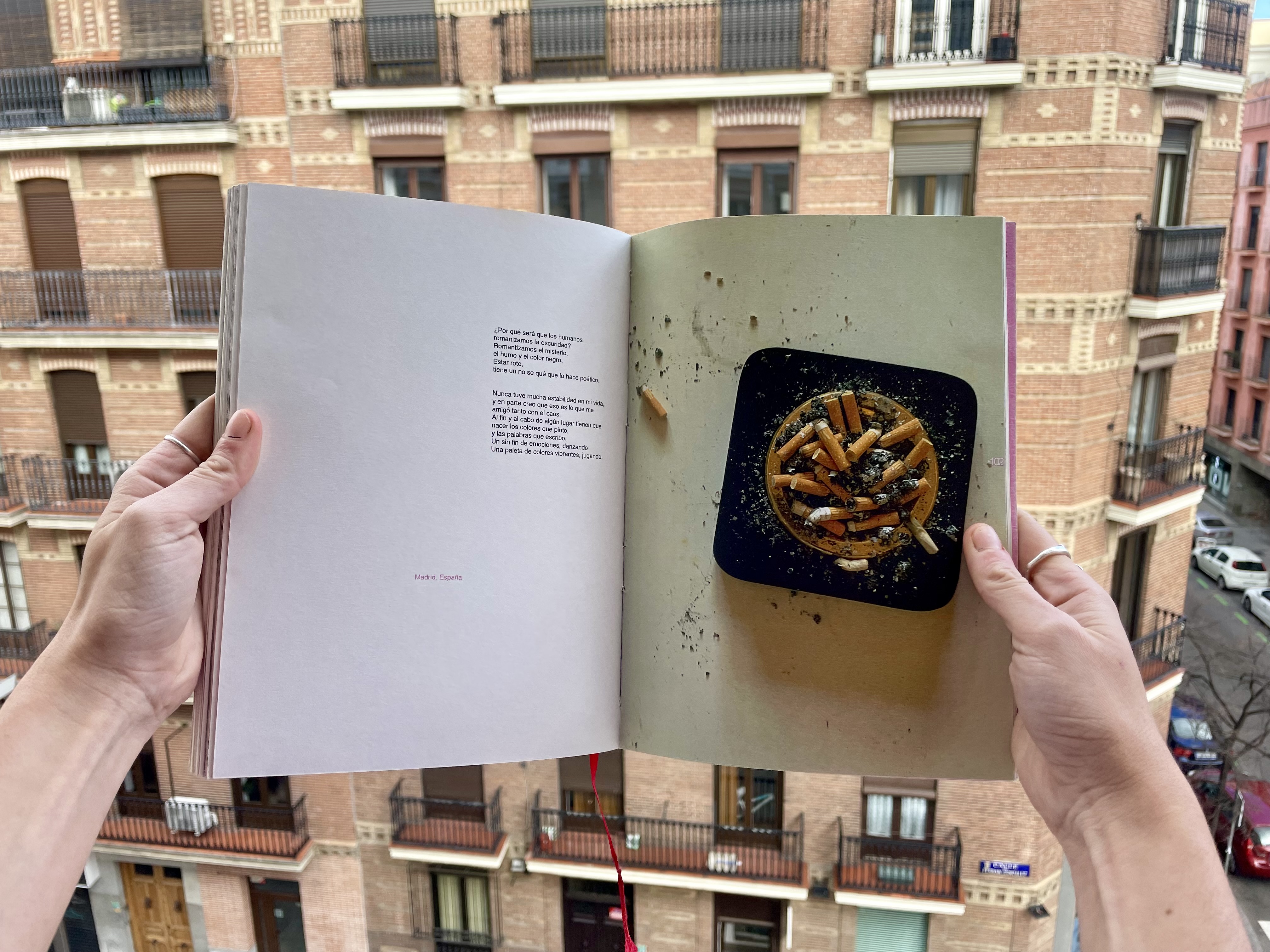 1. "Un pequeño libro de fotos y palabras"