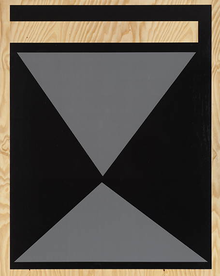 Concrete II. Polyurethane on tripay wood panel.120 x 150 cm. 2014