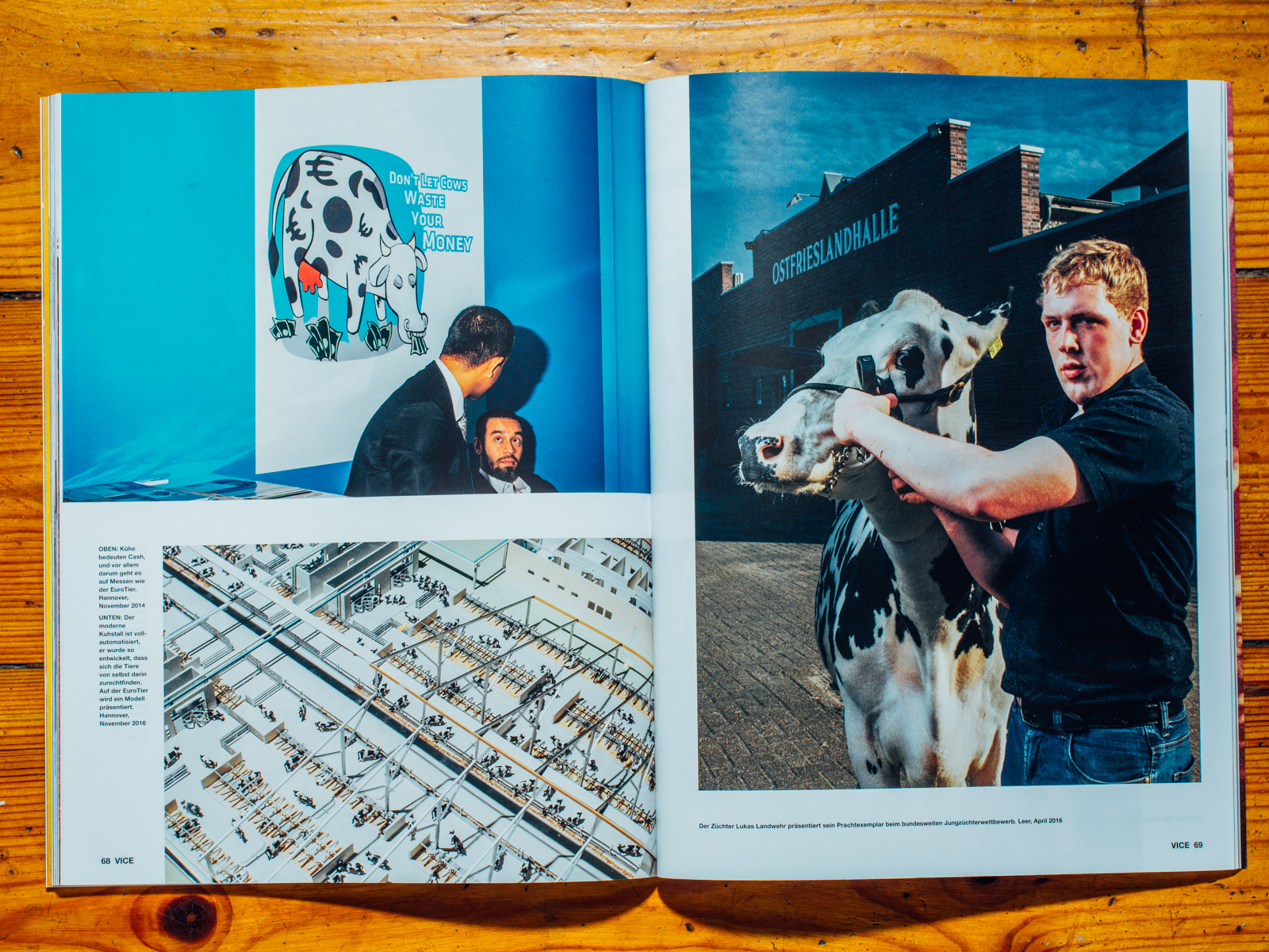 VICE / Hornless Heritage Serie als Coverstory, Juli 2017