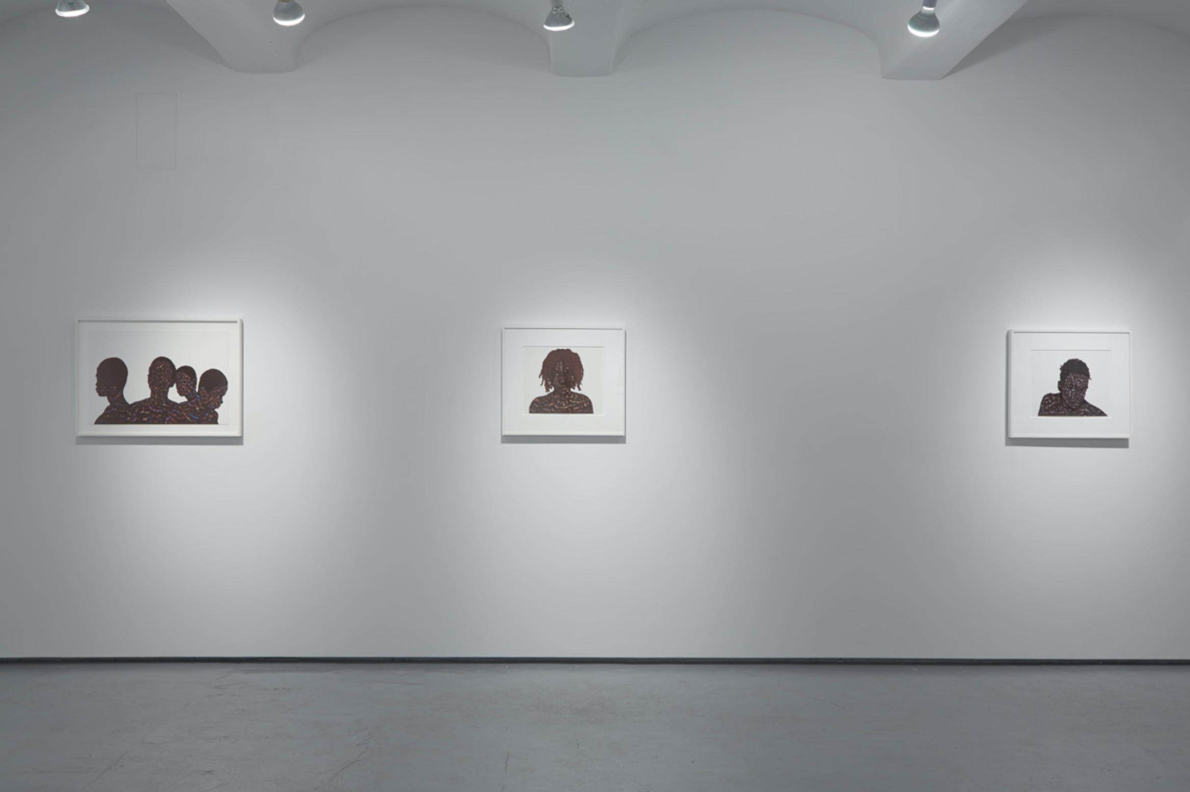 Installation view: "Toyin Ojih Odutola: My Country Has No Name," at Jack Shainman Gallery, May 16 – June 29, 2013. (Photo Courtesy of Jack Shainman Gallery)