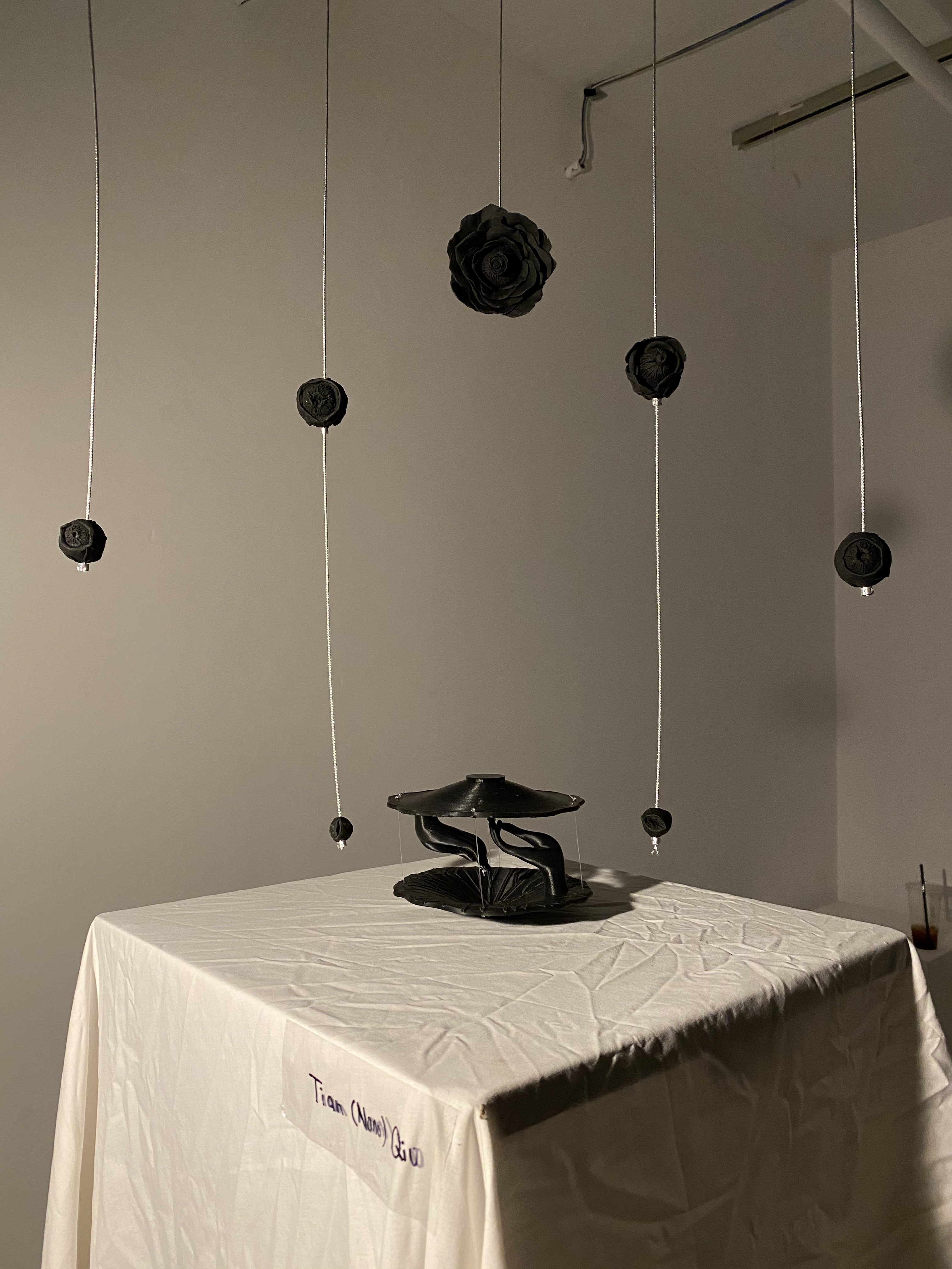 tension, 2022, (3D printed, metal)