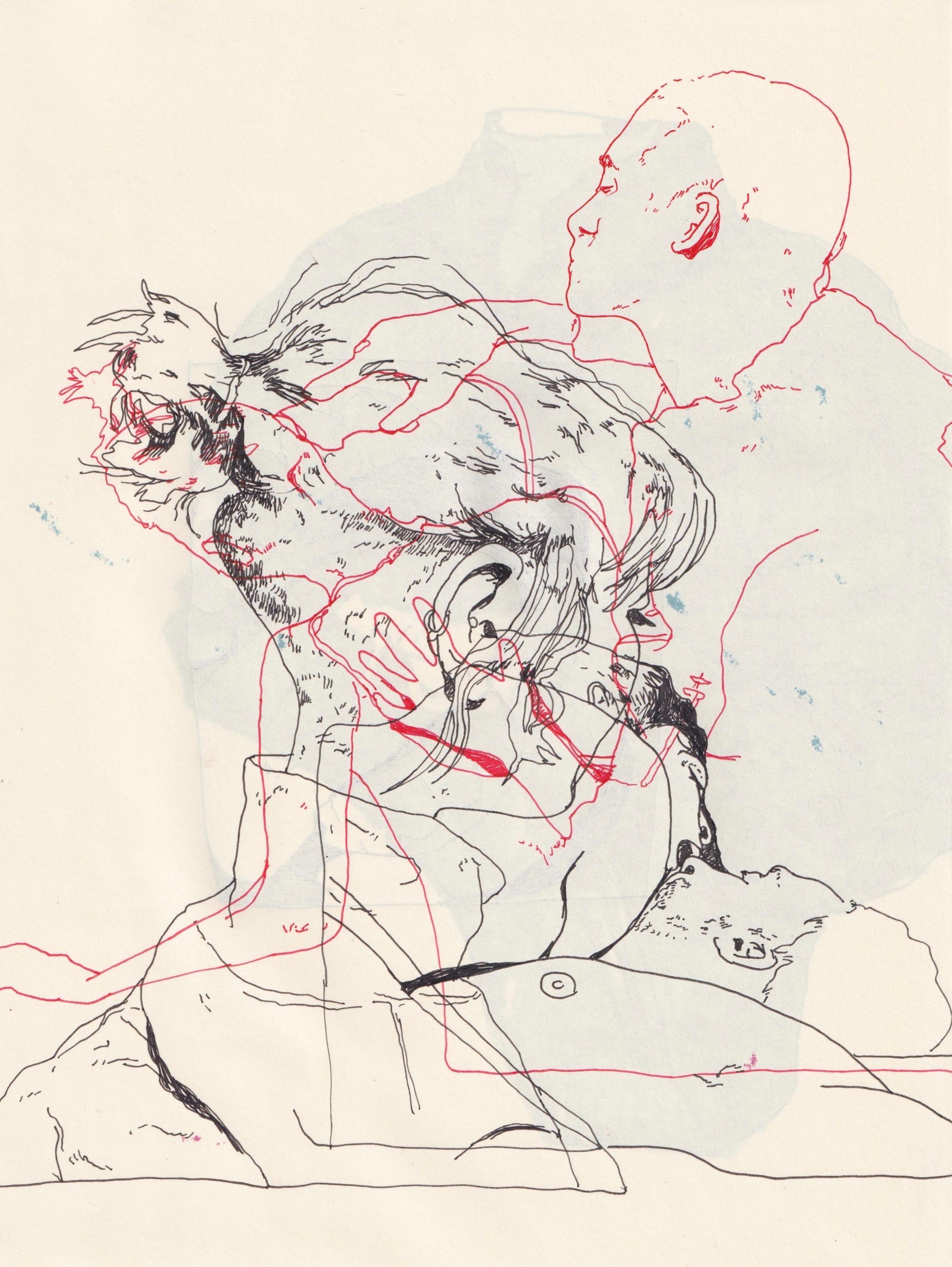 Untitled 21, 19x25cm, mixed media