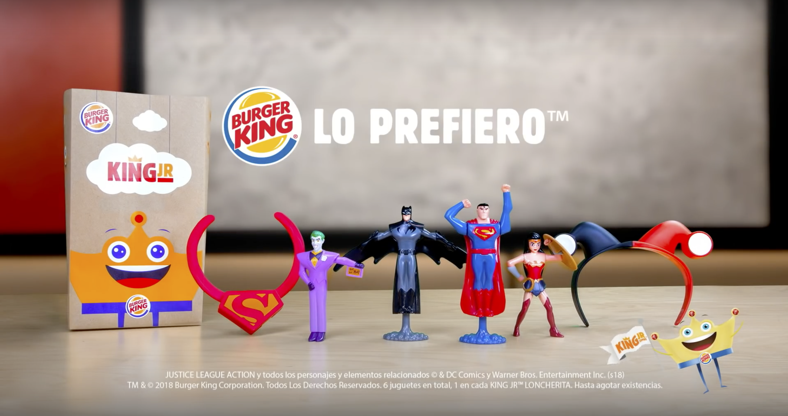 que juguetes hay en burger king julio 2019