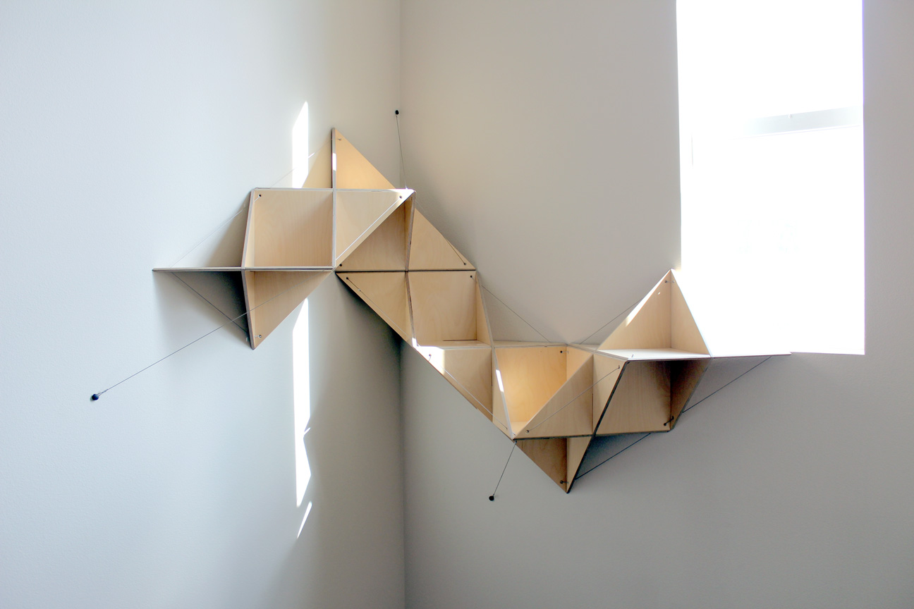 T.shelf Corner Version w/ stainless steel cable