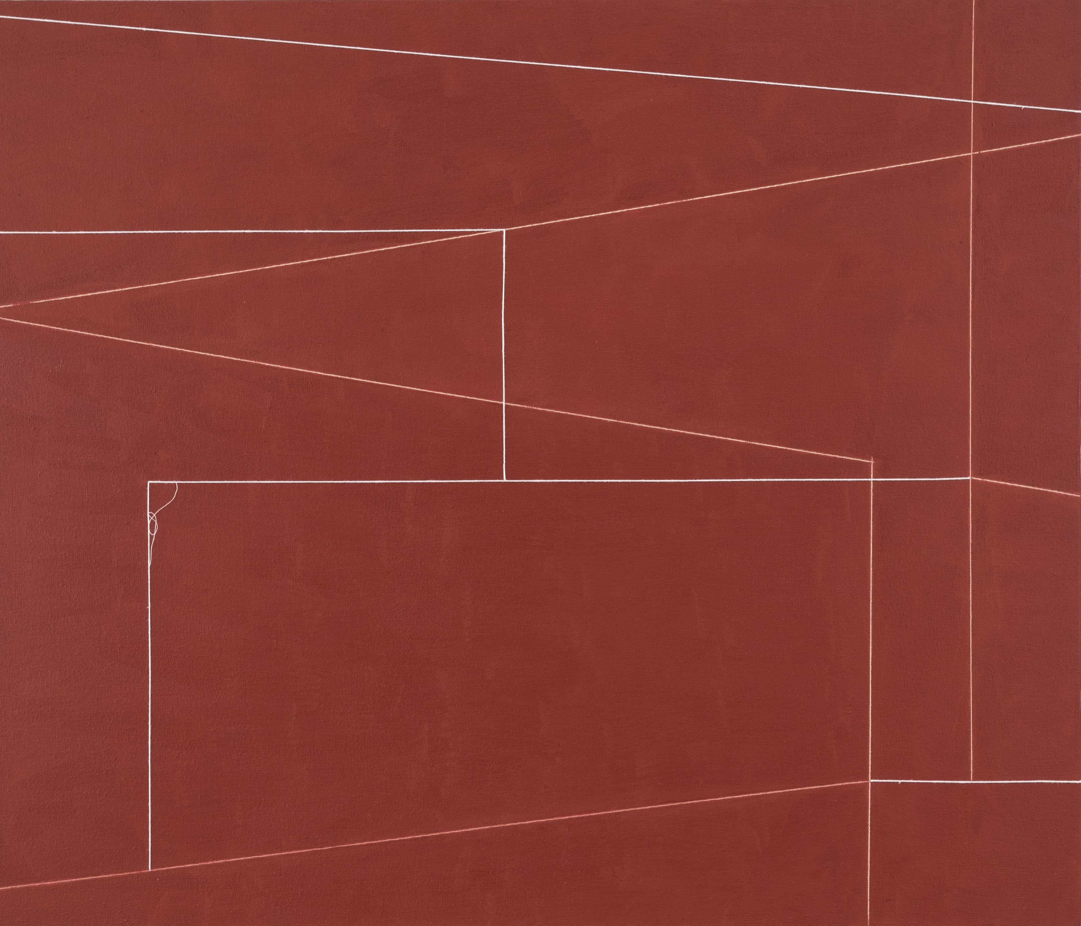 UNTITLED #441 | Hand embroidery and oil on canvas | 60 x 70 cm