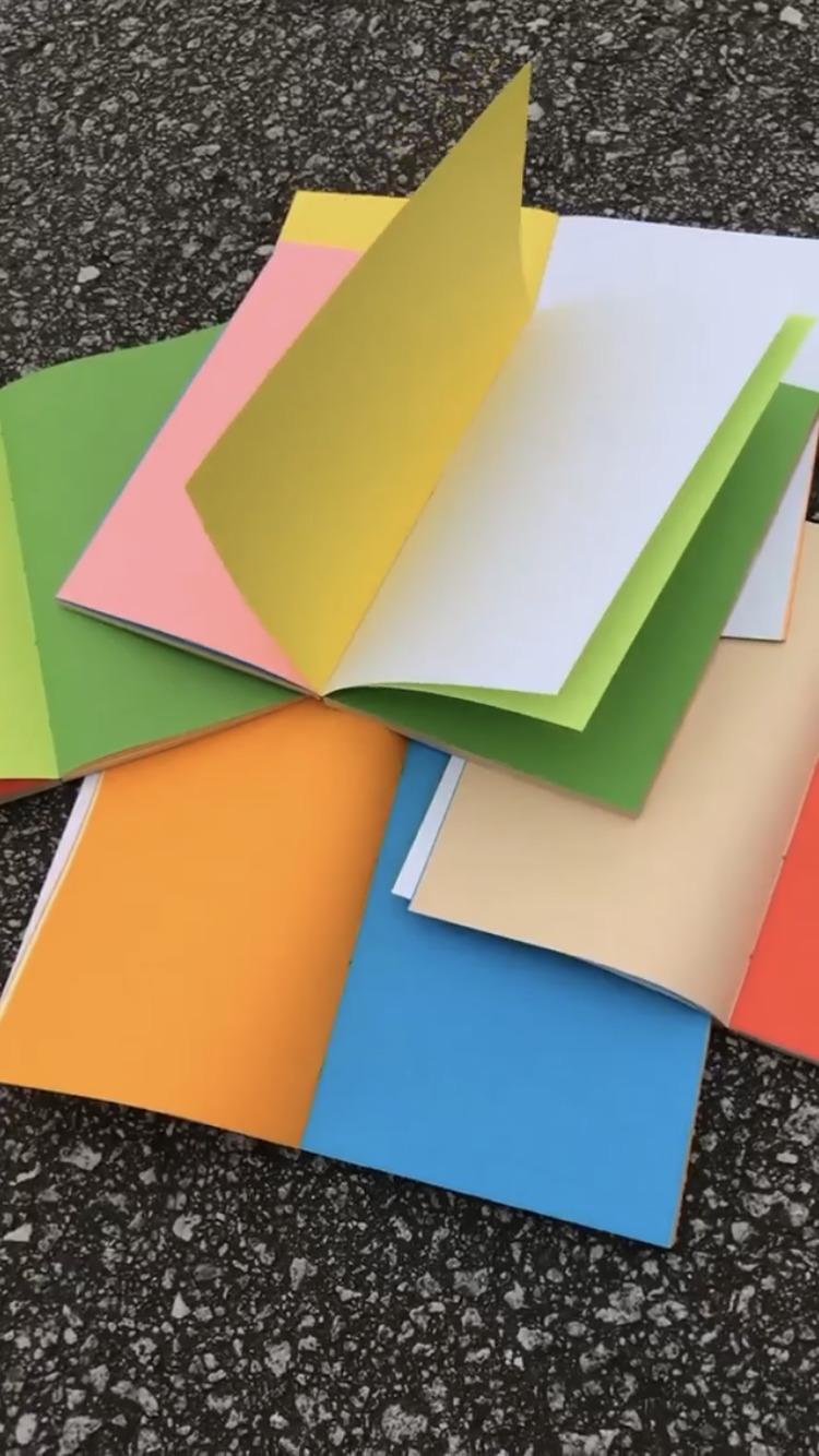 Colored Sketchbooks
