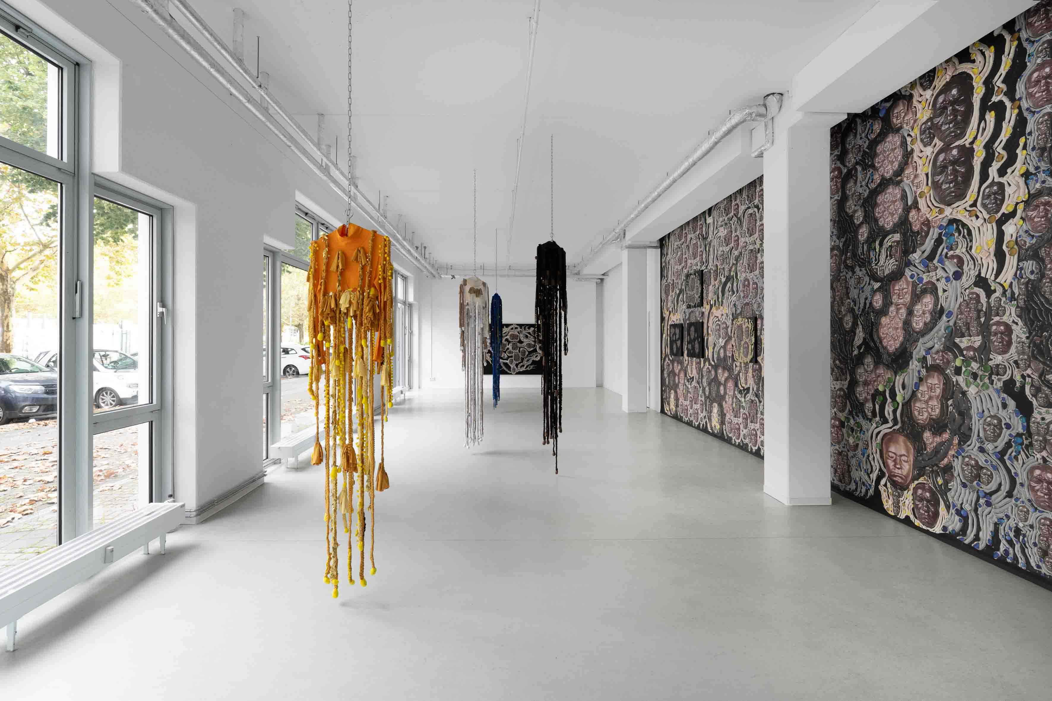 ALLE MENSCHEN WERDEN BRÜDER by THERESA WEBER at NEUN KELCHE [from 20240914 to 20241027] [Photo: Joanna Wilk]