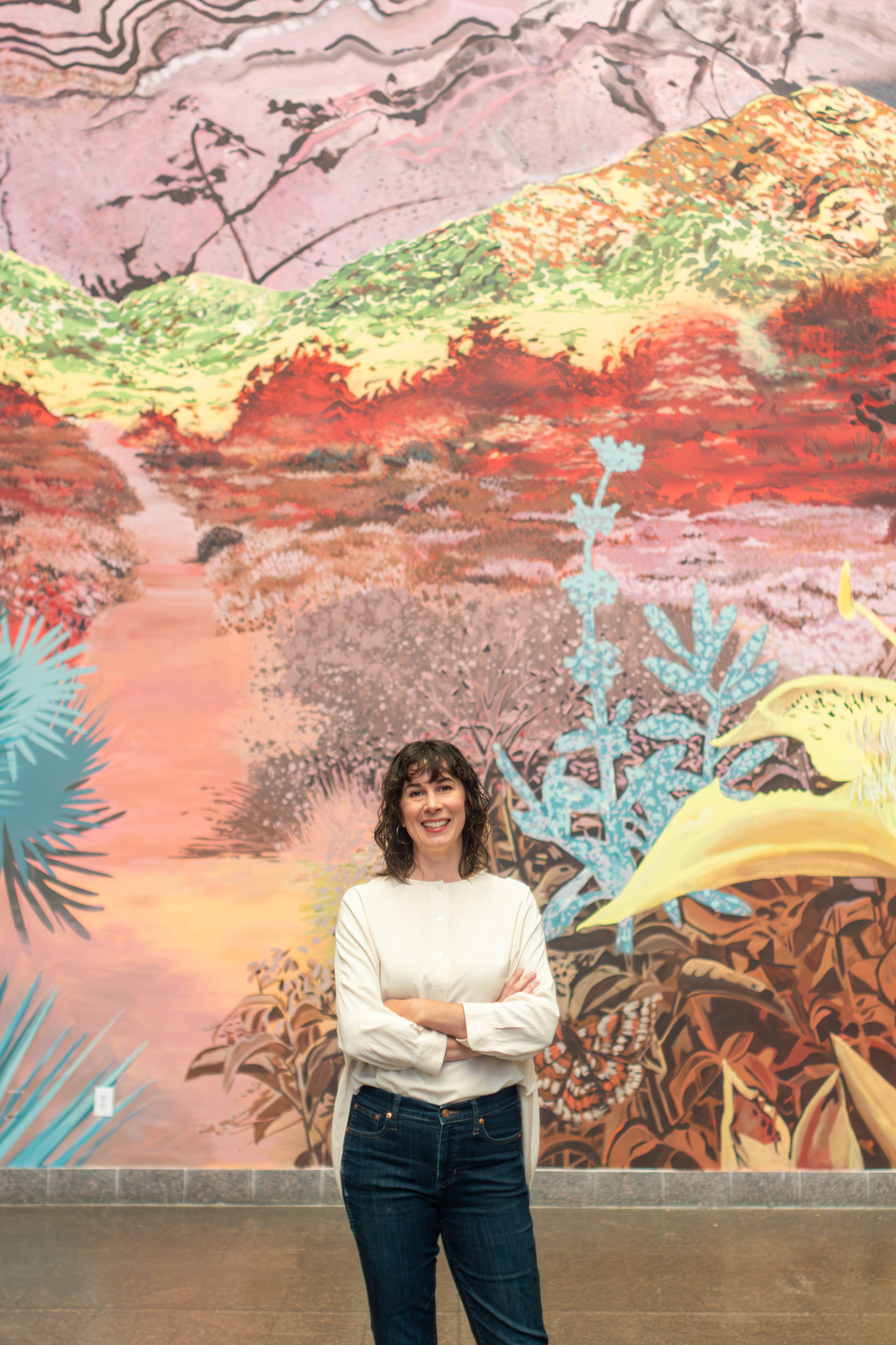 Frasera, Permanent Mural, 20"x30" San Diego Museum of Natural History, San Diego, CA, 2023