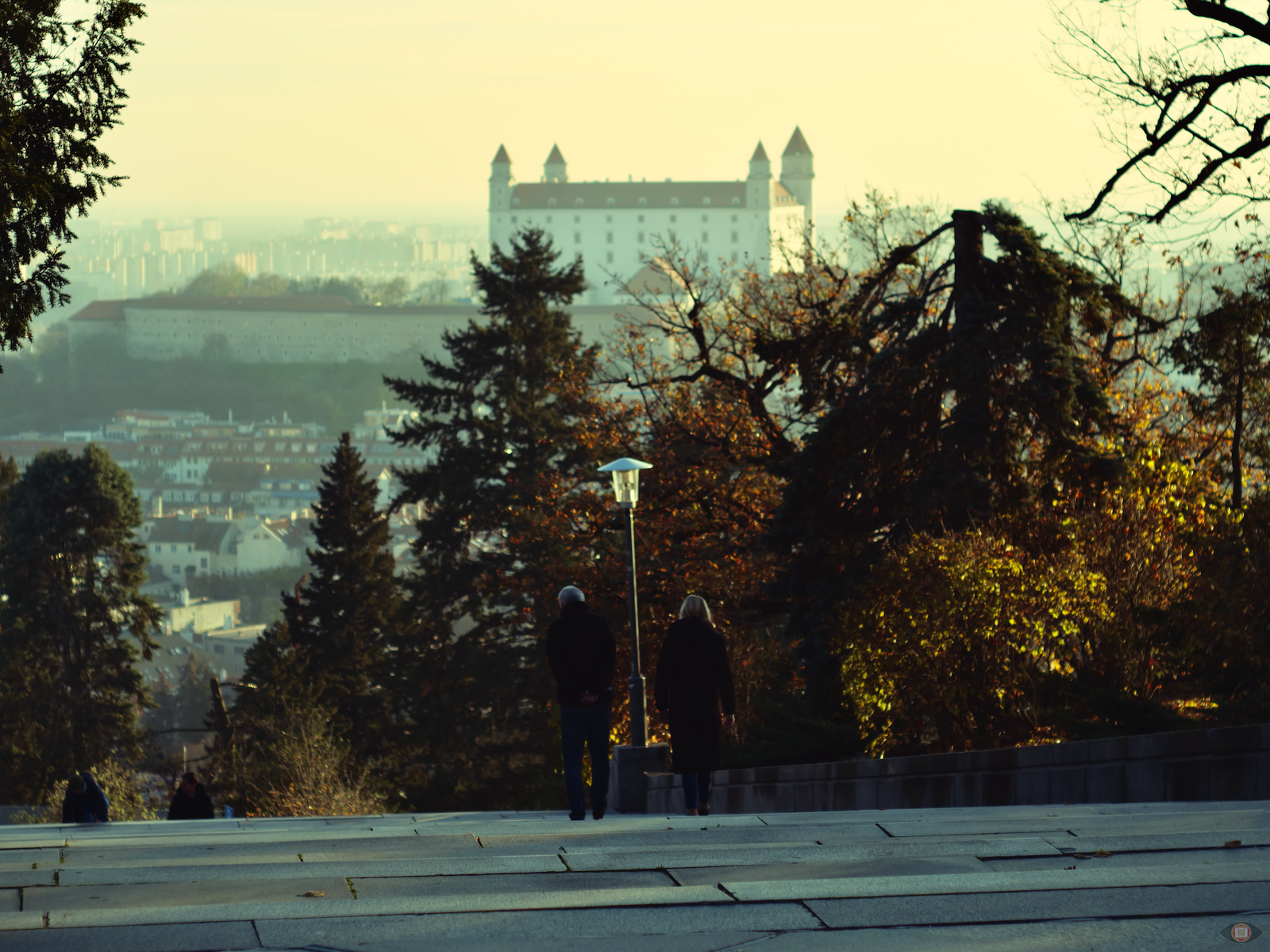 View on Bratislavský hrad from Slavín