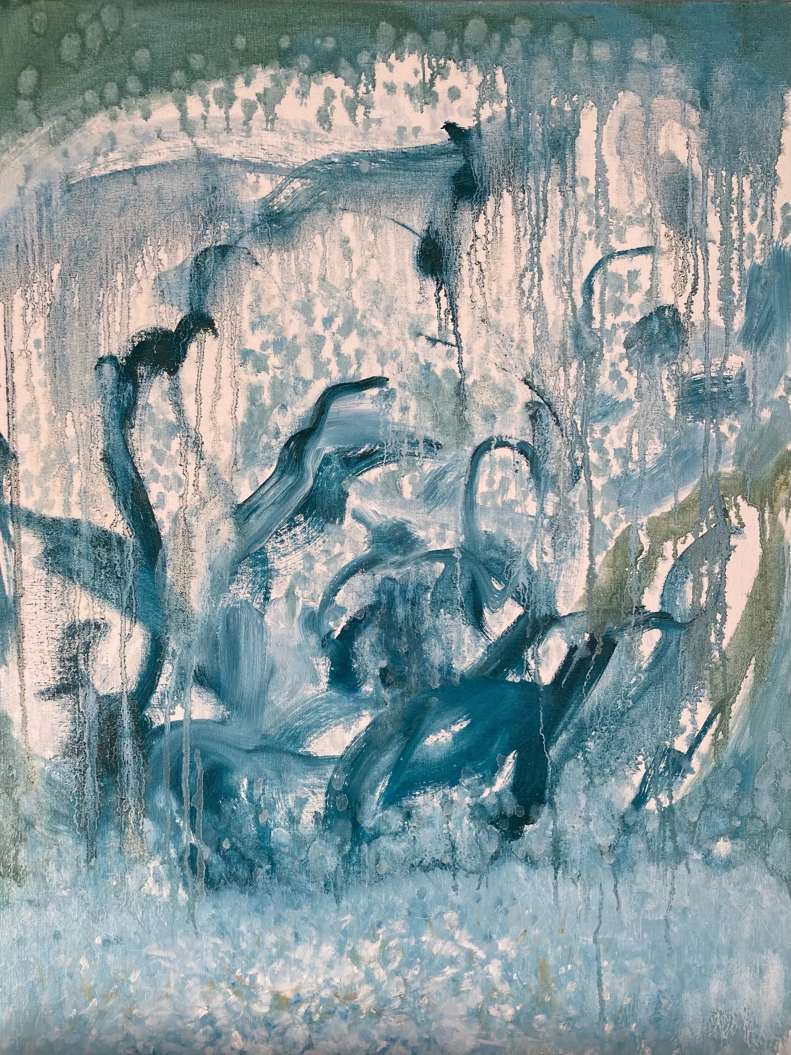 Salt, 2021 / Oil on canvas 24x18in