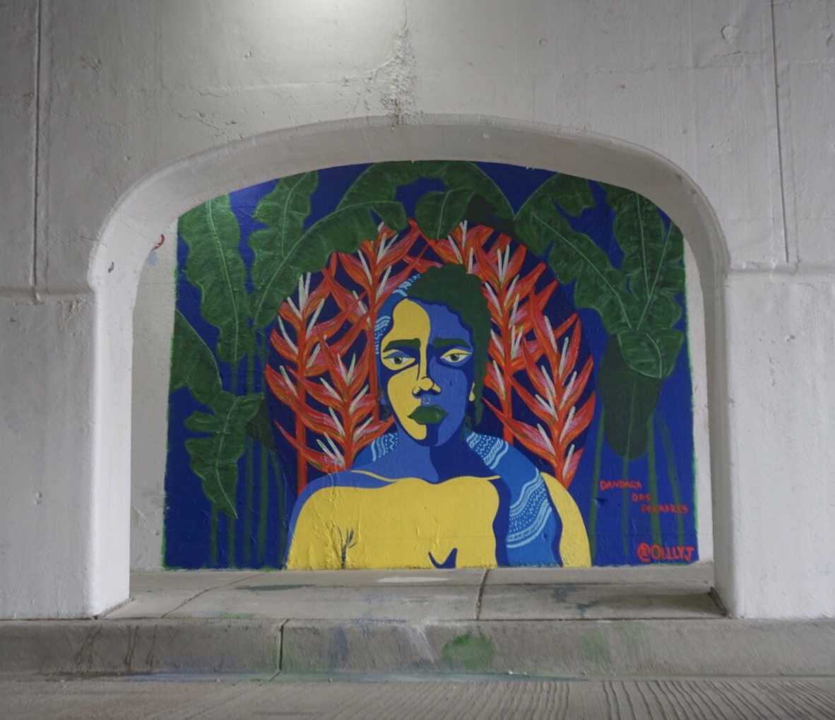 Dandara dos Palmares mural for @themuralmovement curated by @delilah1st located at 16th & Peoria, Pilsen, Chicago / 2020