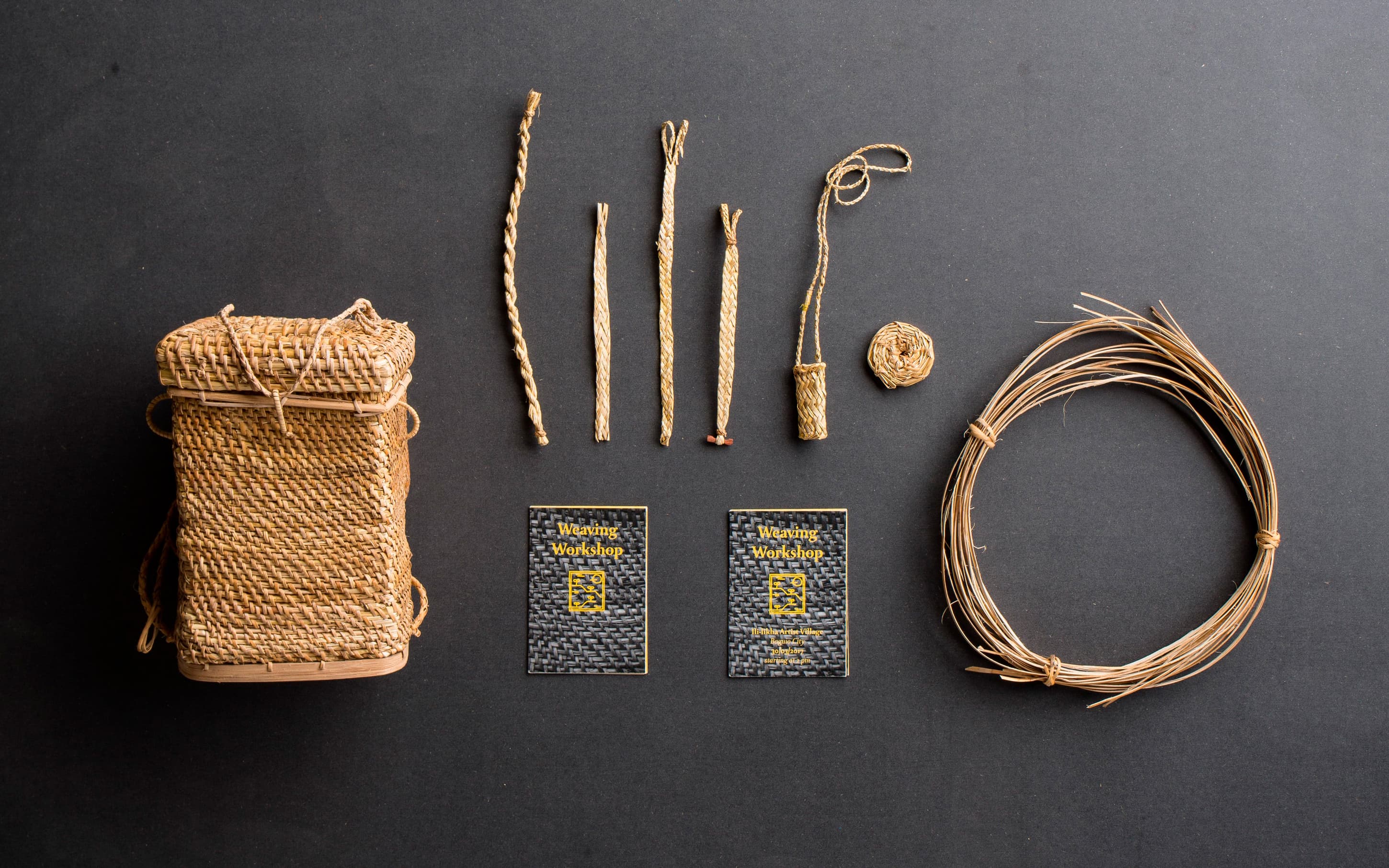 Few of the outcome products made from rice left-overs.