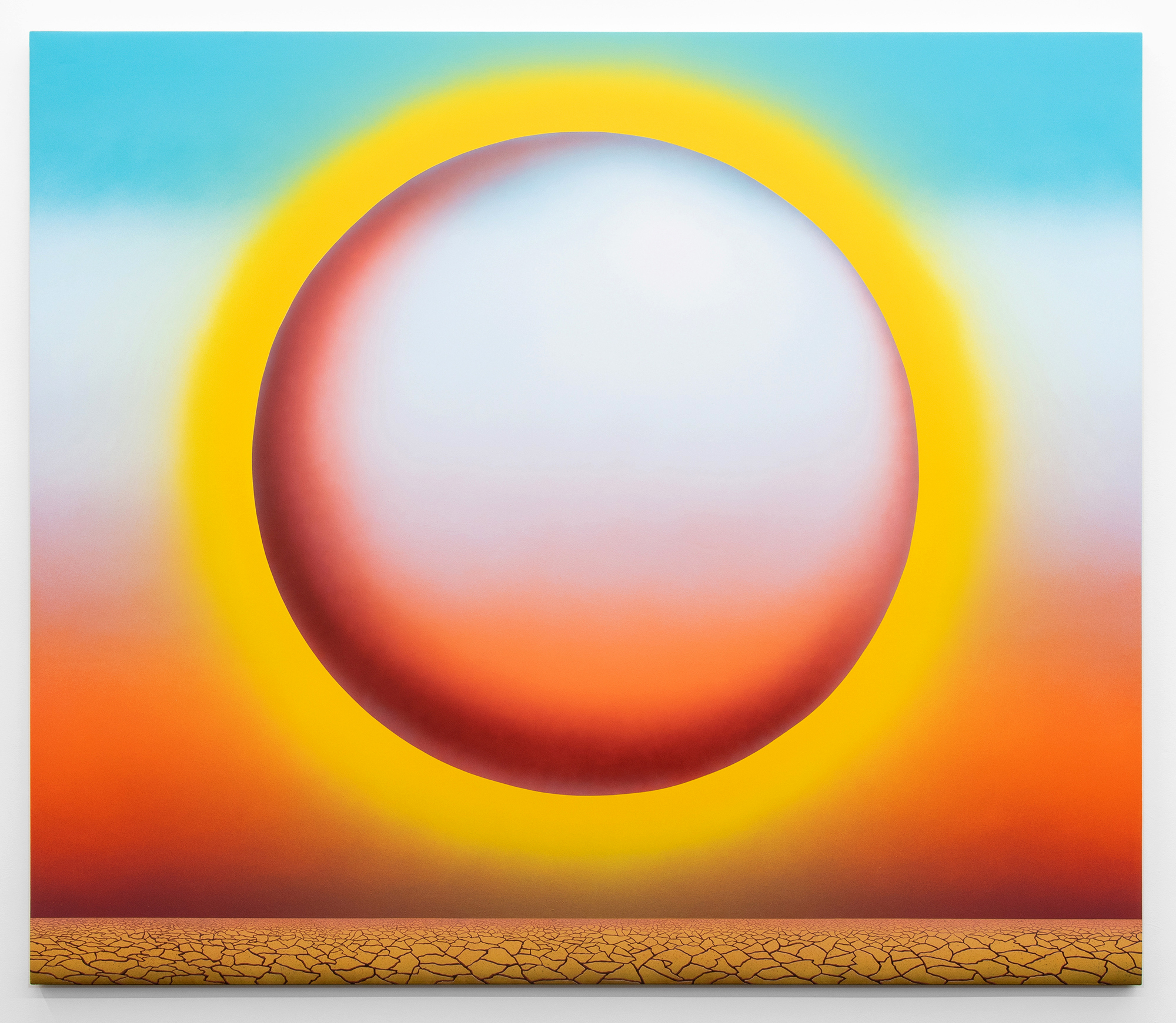 Magnet, 2022Acrylic on canvas, 84&rdquo; ︎ 72&rdquo;