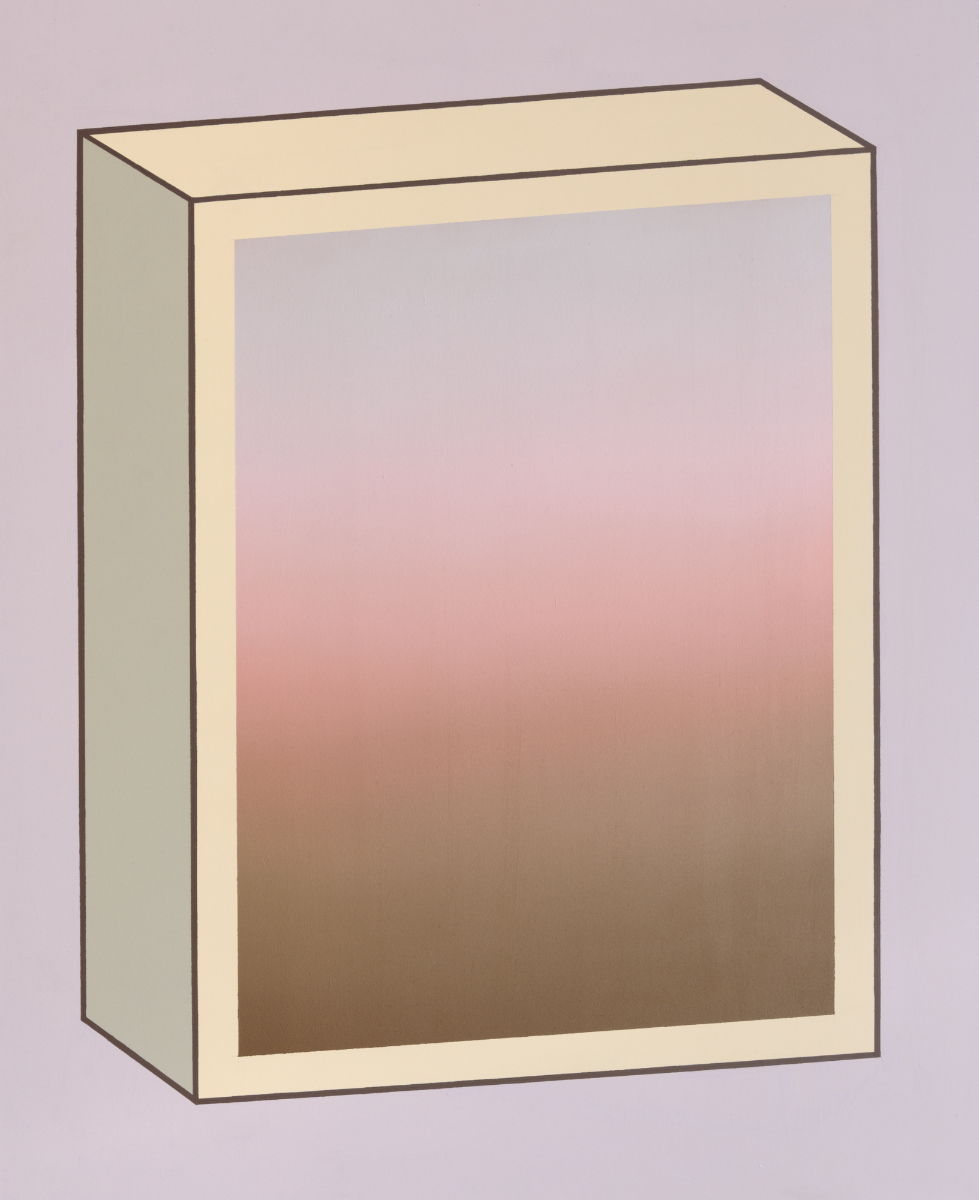 untitled, oil and acrylic on aluminium, 110 x 90 cm, 2021