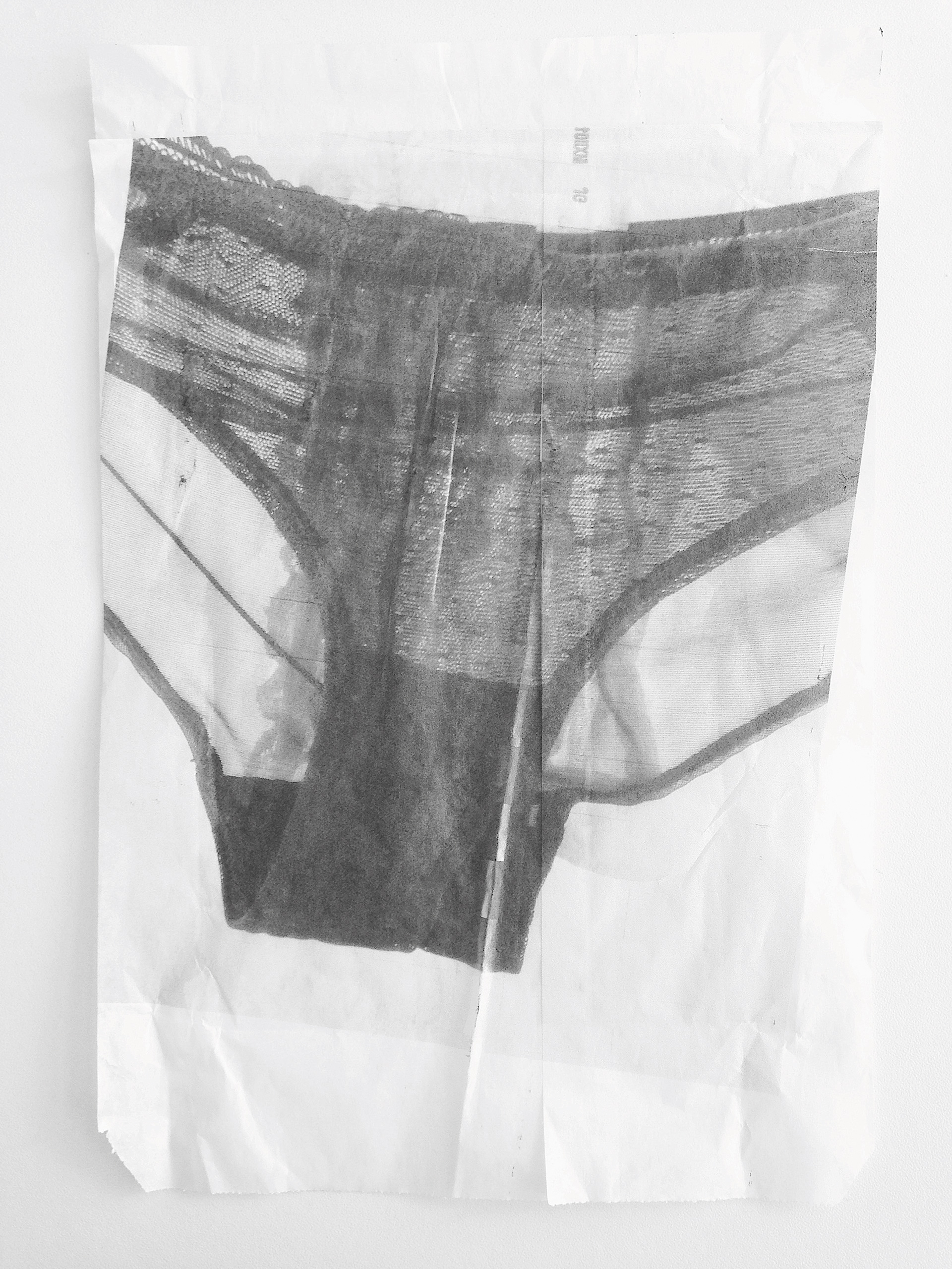 Mac Arteum — Étude de culotte, 2017 © Olga Theuriet