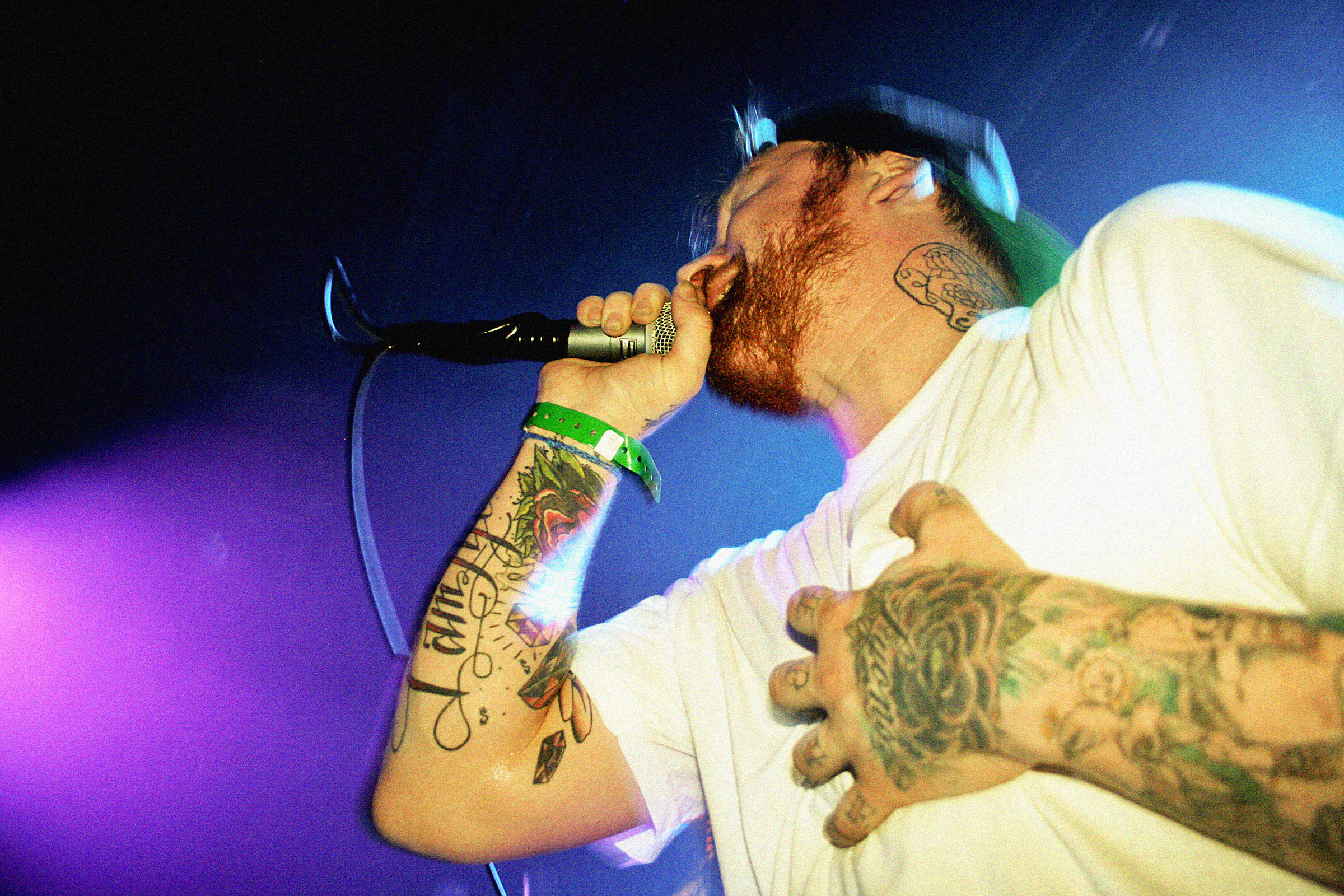 Jonny Craig of Dance Gavin Dance, 2011