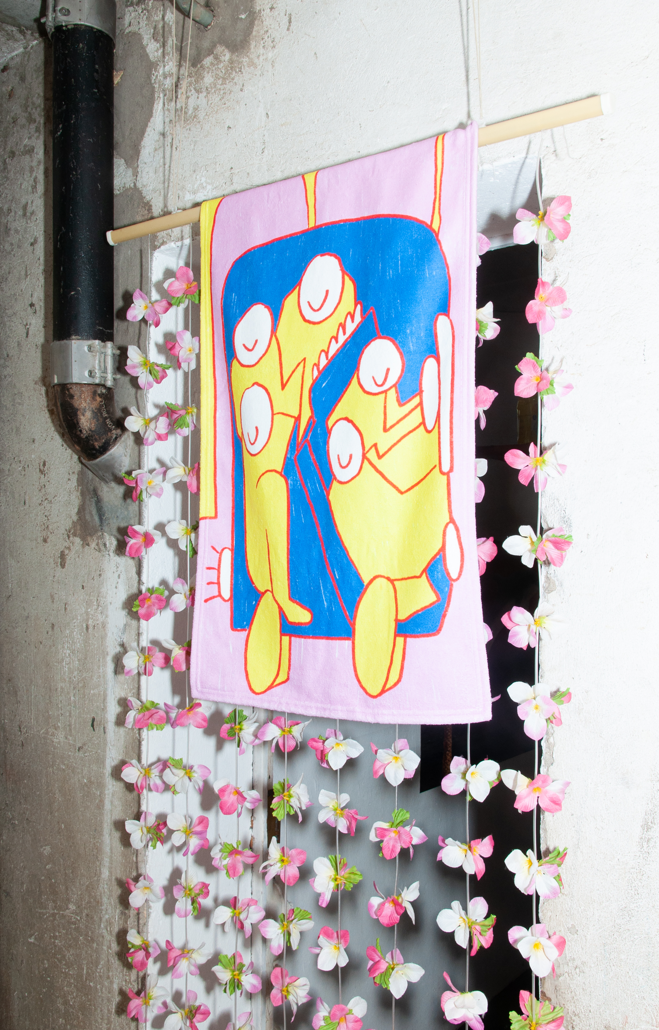 CC:Zine #2 – Ich kann das Meer sehen!, Badetuchserie, 50x100cm, 2022