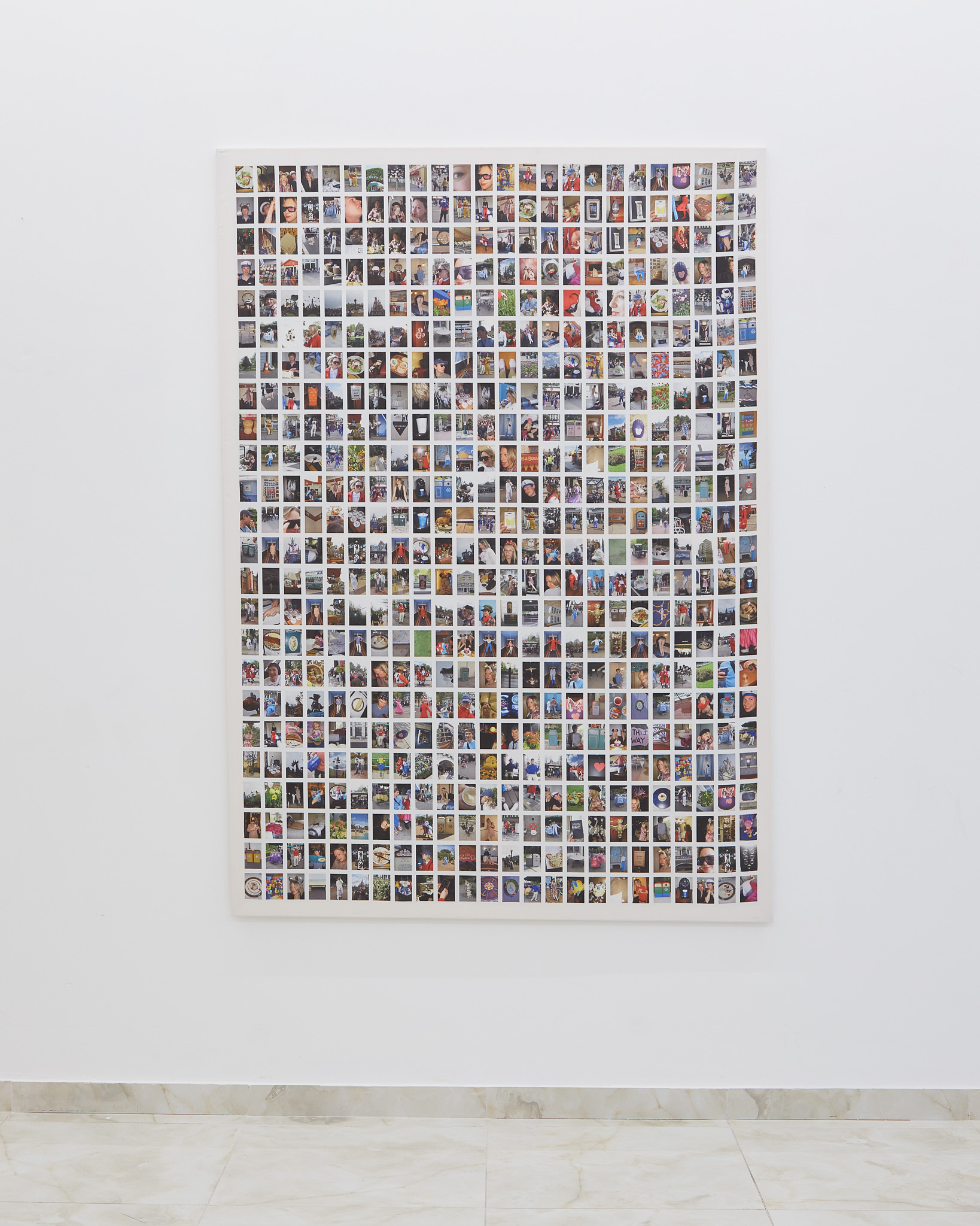 Detail: Photogenic, 2023, C-type print on percale, 190cm  x 136cm, Unique.