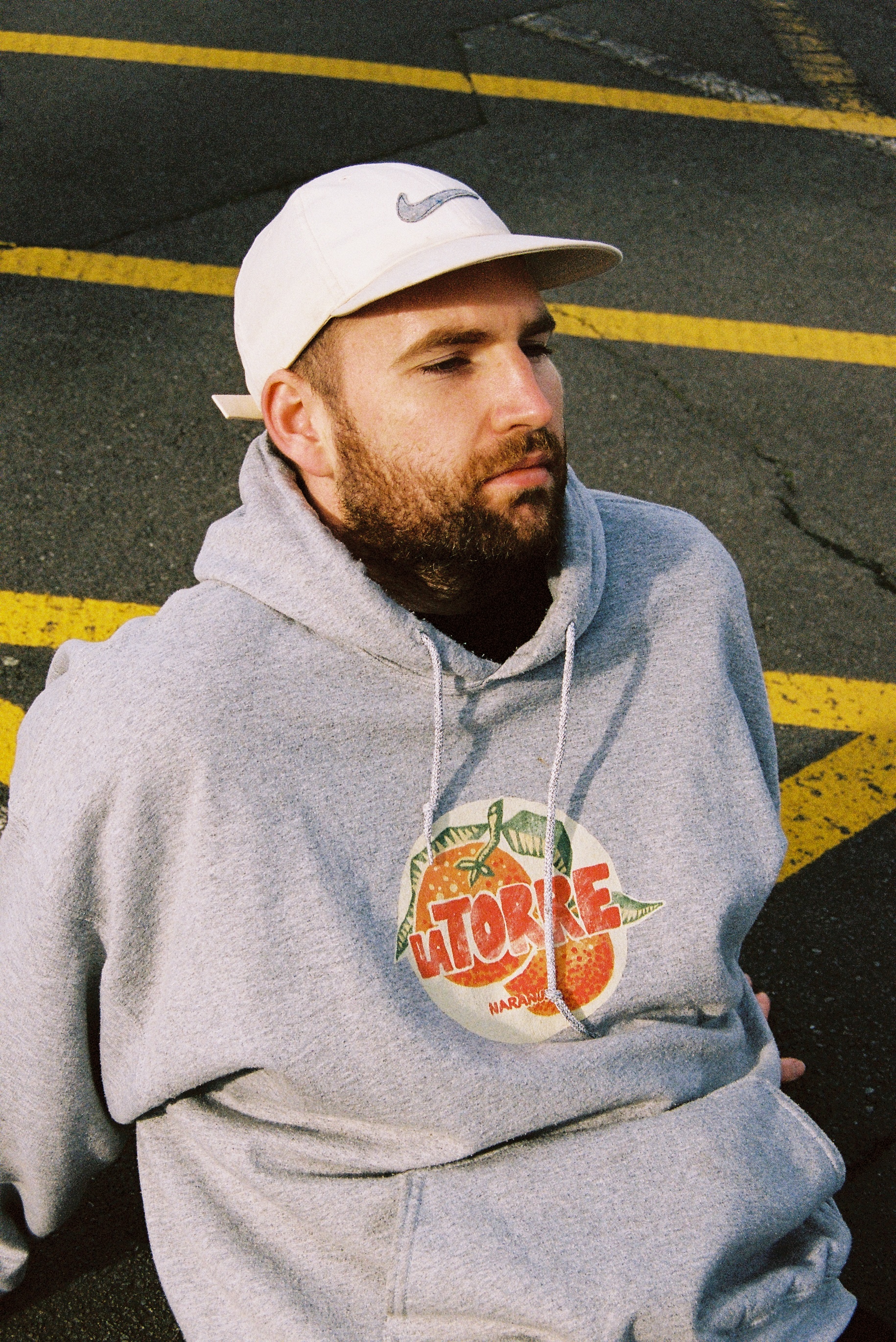 Sam Dunlay/And$um in Ōtautahi, photographed by Ella Waswo on 35mm film