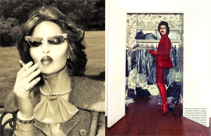 ITALIAN VOGUE COVER STORY