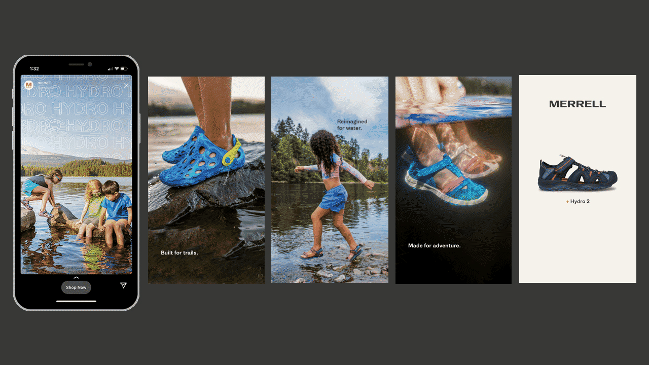 Merrell Hydro Social Ads