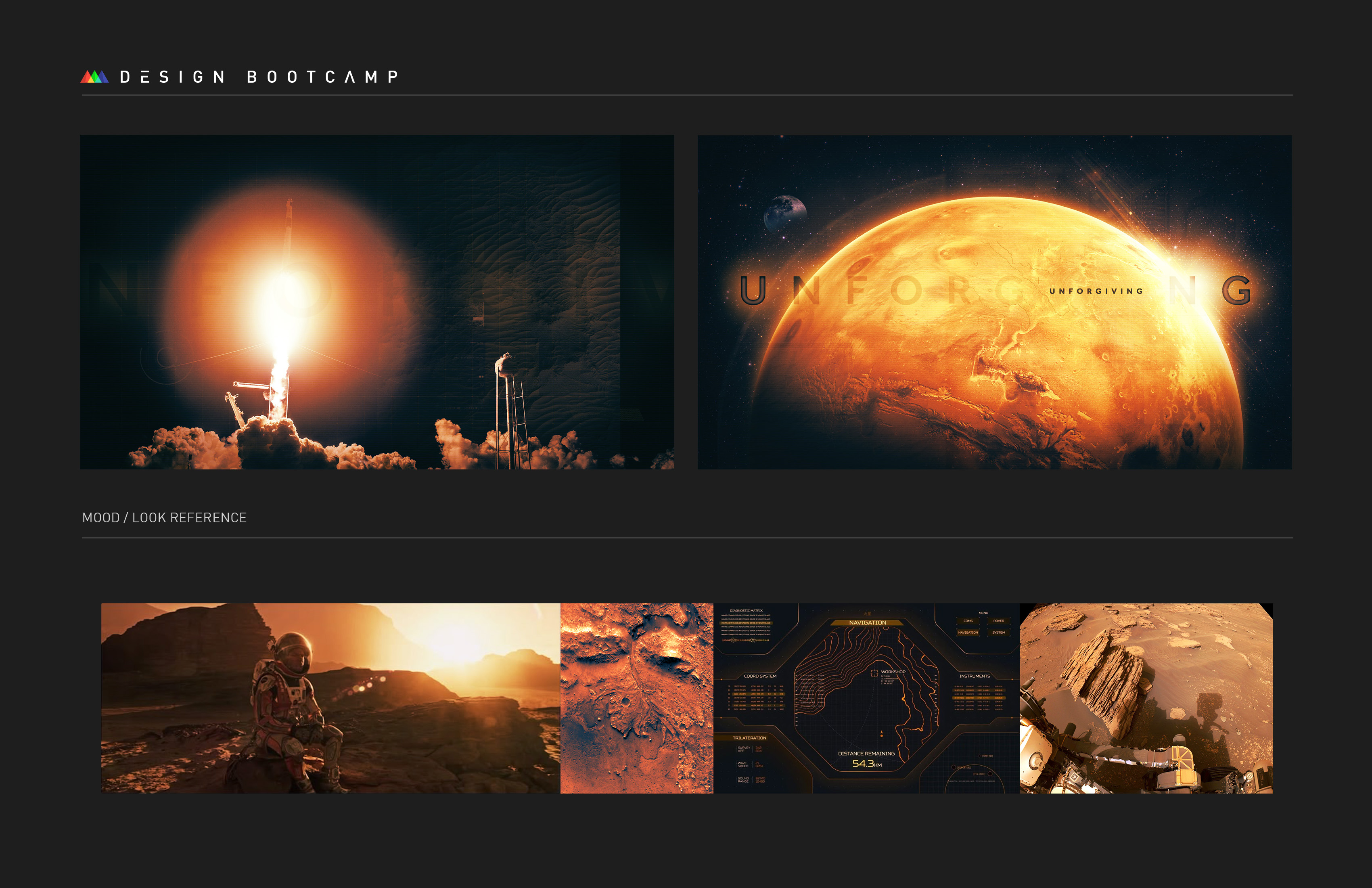 Original Style Frames and Mood References