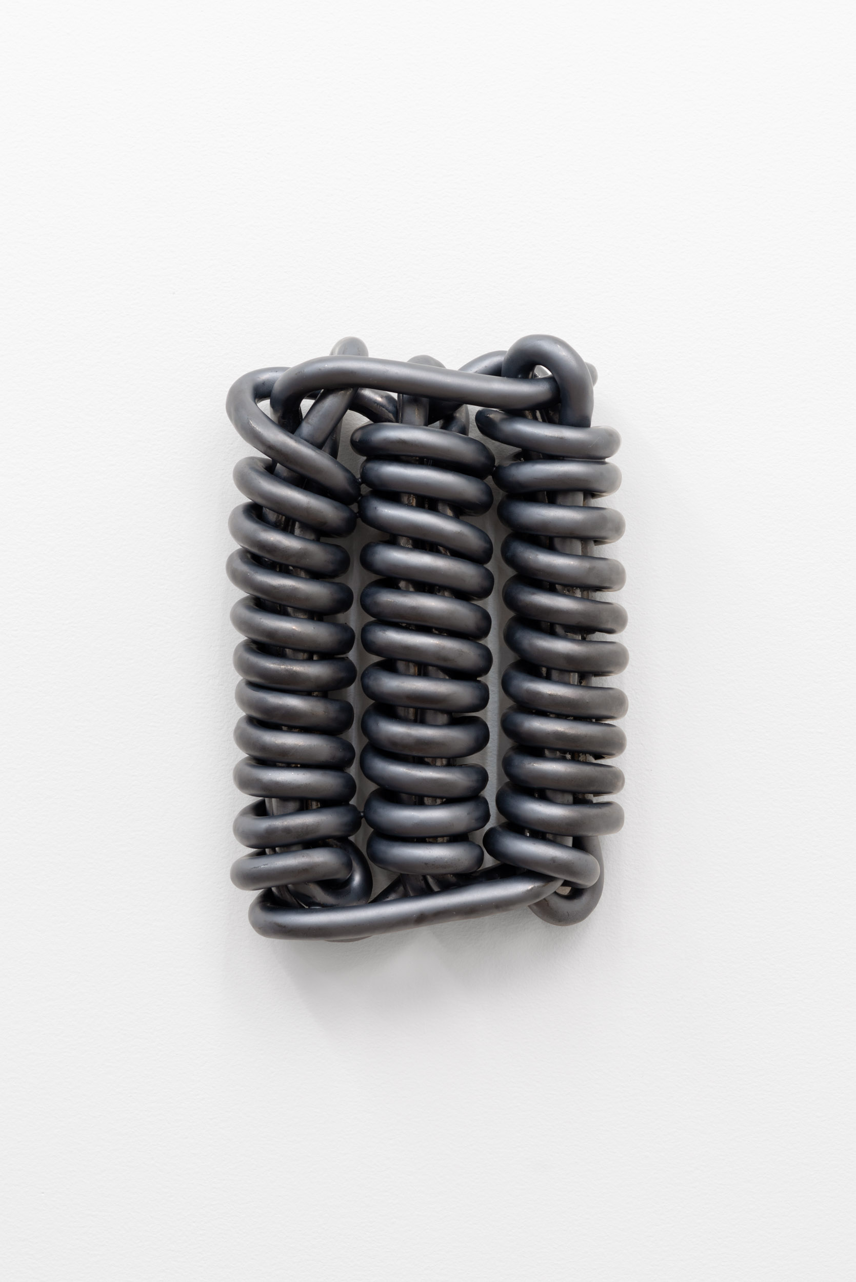 Impeller, 2024, 12”x 8”x 2”. Glazed ceramic.