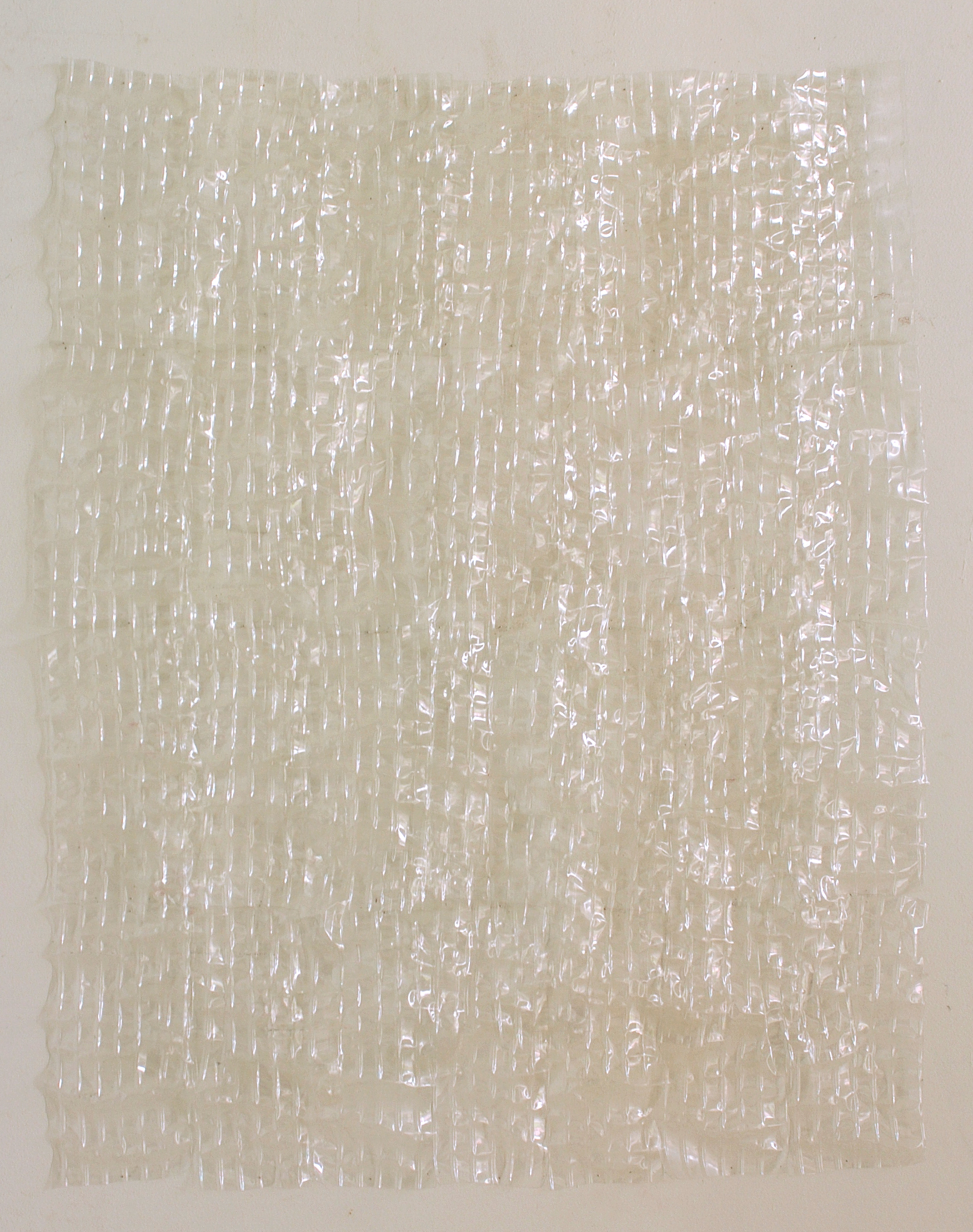 Sans titre, plastique de bouteille d&eacute;coup&eacute;