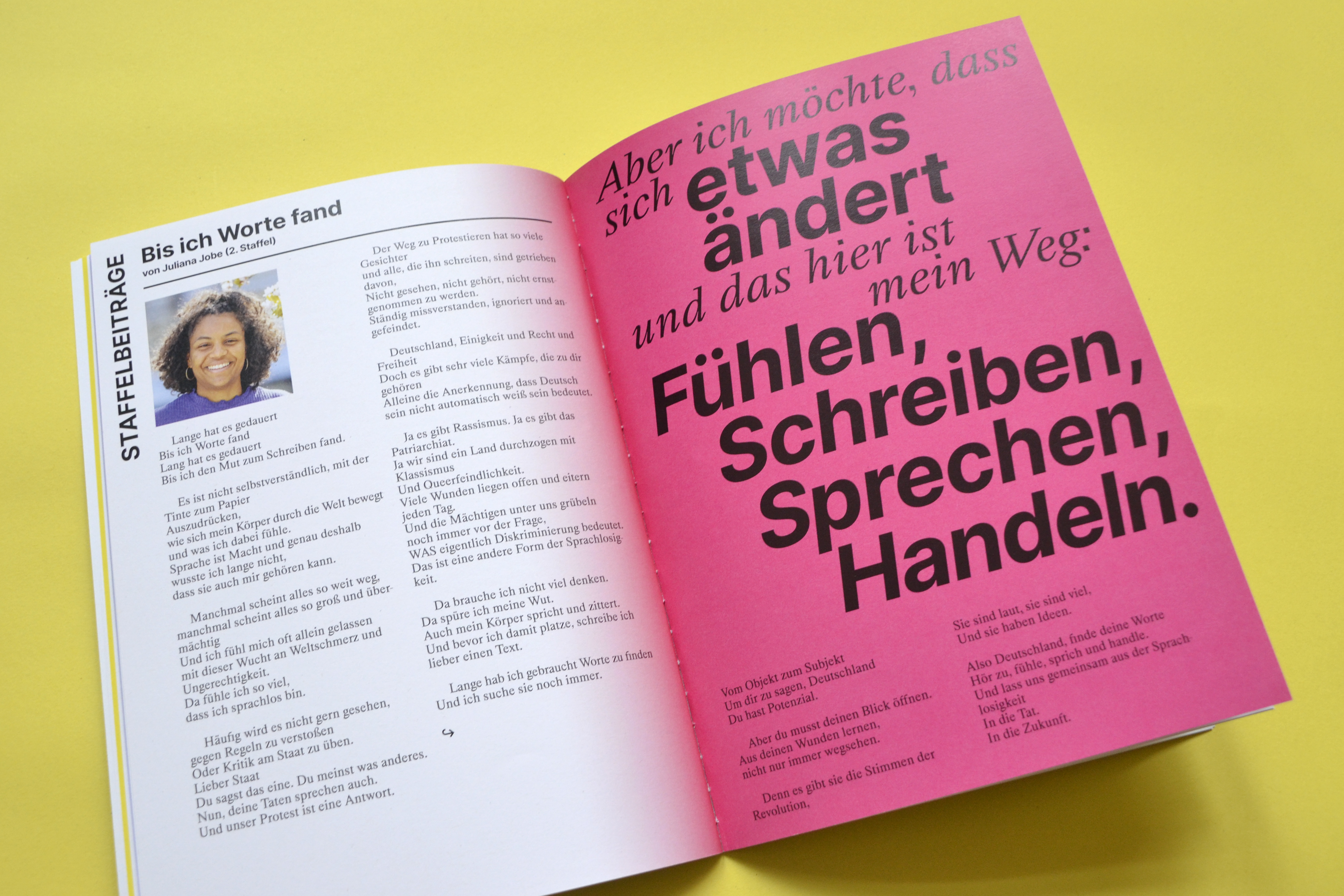 Brochure for Politik Akadmie der Vielfalt (BZI)  Berlin, 2023