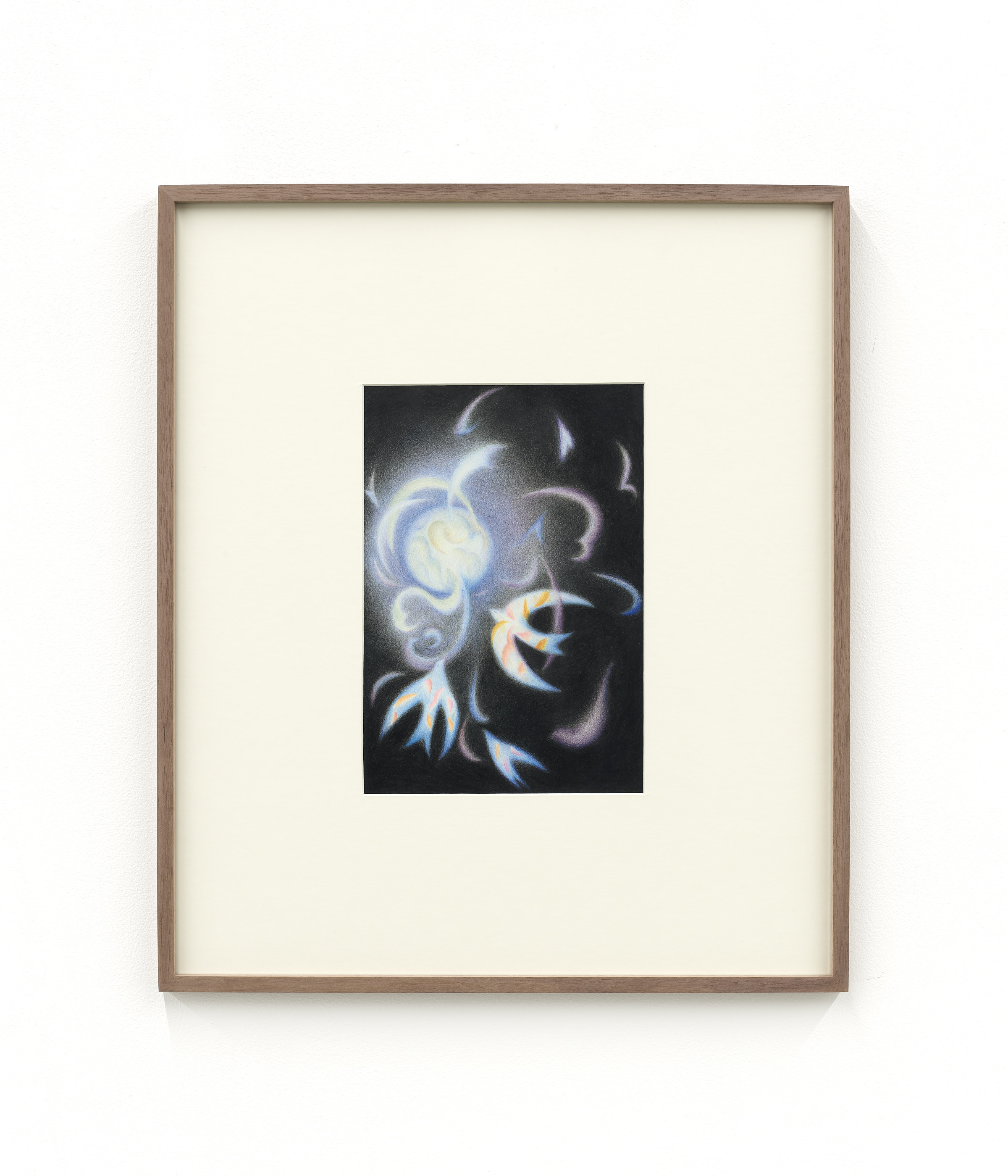 JiHye A, Into the Glow (2025), Color Pencil on Paper, 56 x 48 x 2cm