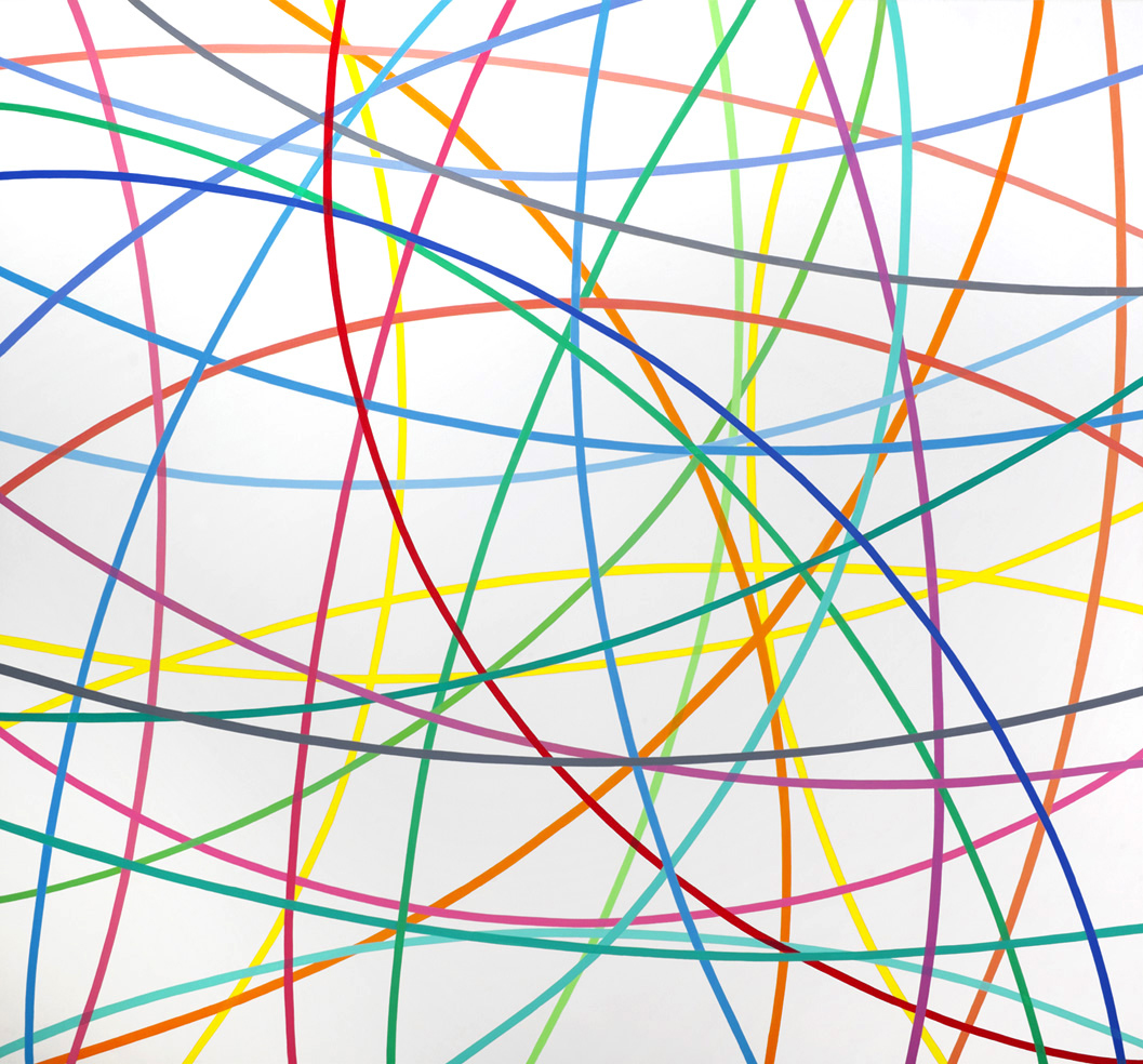 Untitled, 2010. Acrylic on canvas, 200 x 210 cm.