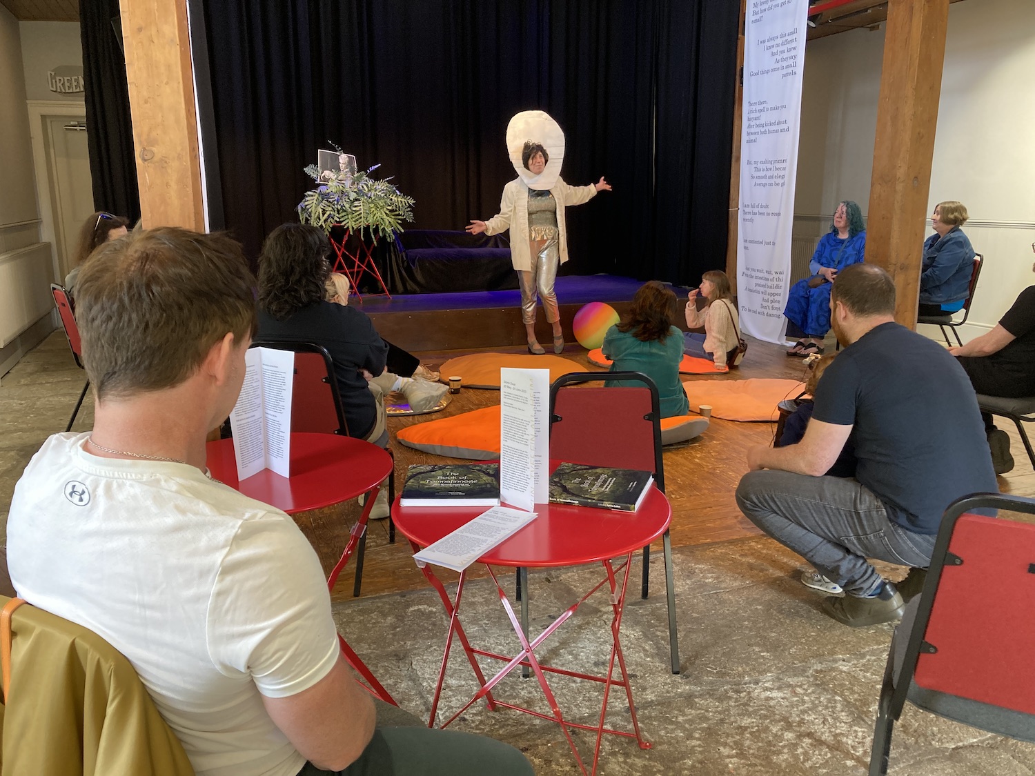 Isadora Epstein, Stone Soup, The Courthouse Arts Centre, 2023. Photo by Louis Haugh.