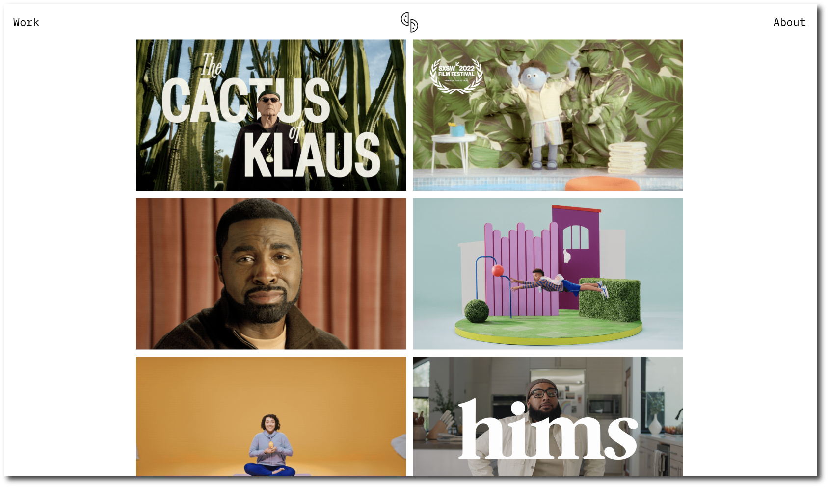 ^ My professional work is at doublesolitaire.co - a creative partnership with Lydia Fine. ^