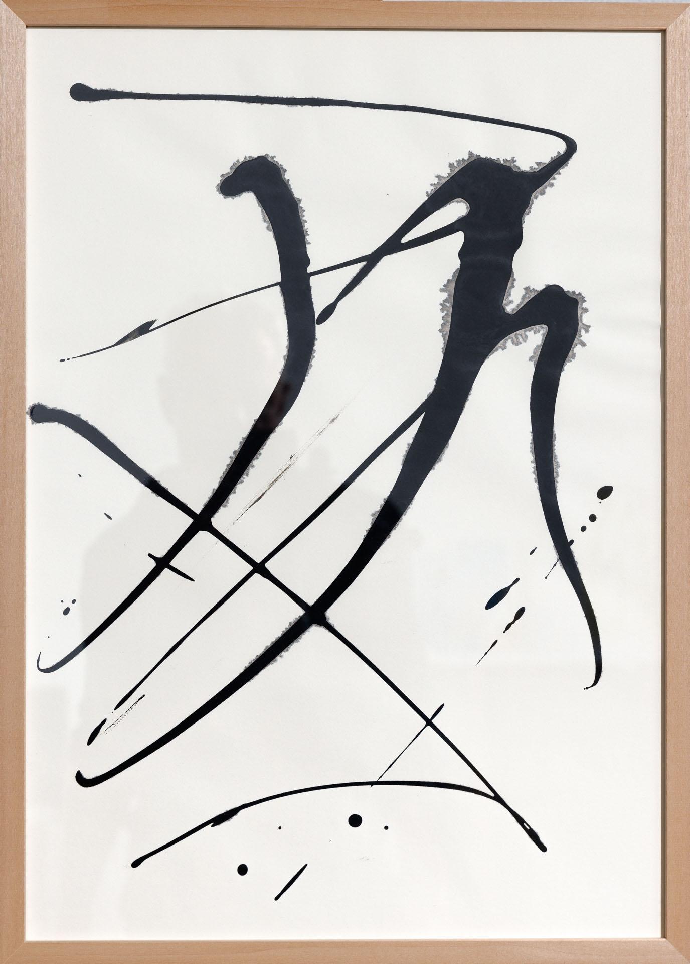 o. T.Acryl auf PapierDIN A2