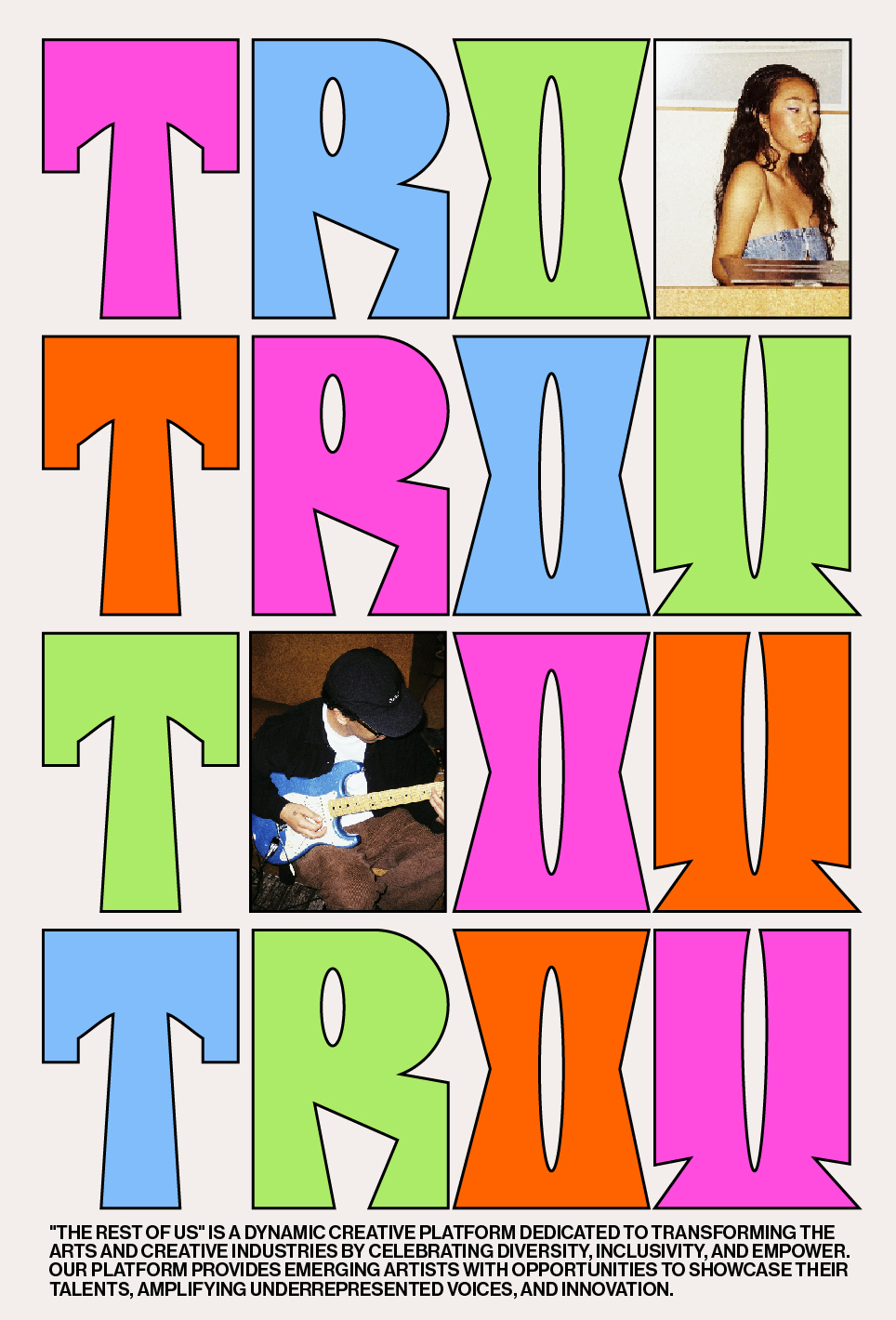 T.R.O.U, Identity & Posters