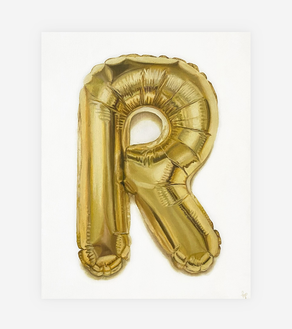 GOLD 'R'OIL ON CANVASSOLD