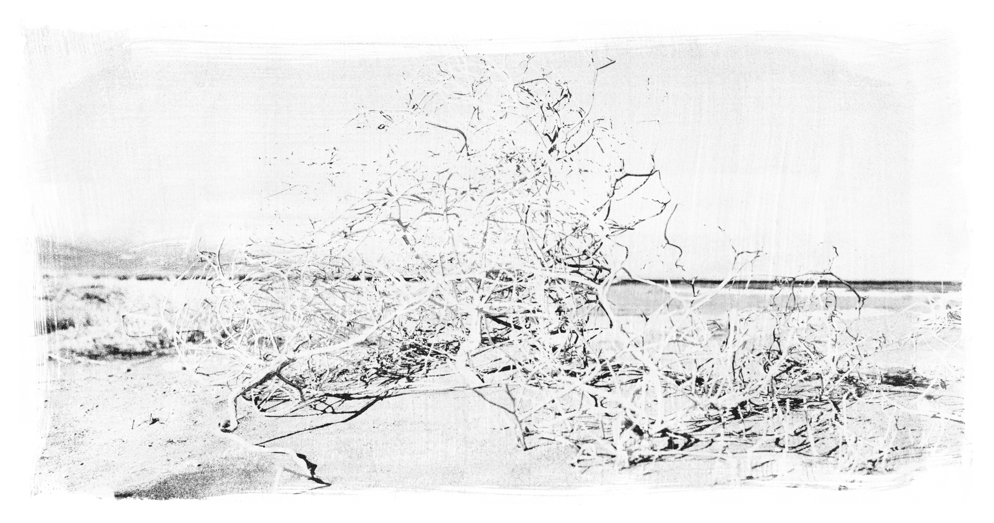 In-between | Archival pigment print from original liquid light print process | 63x118 cm