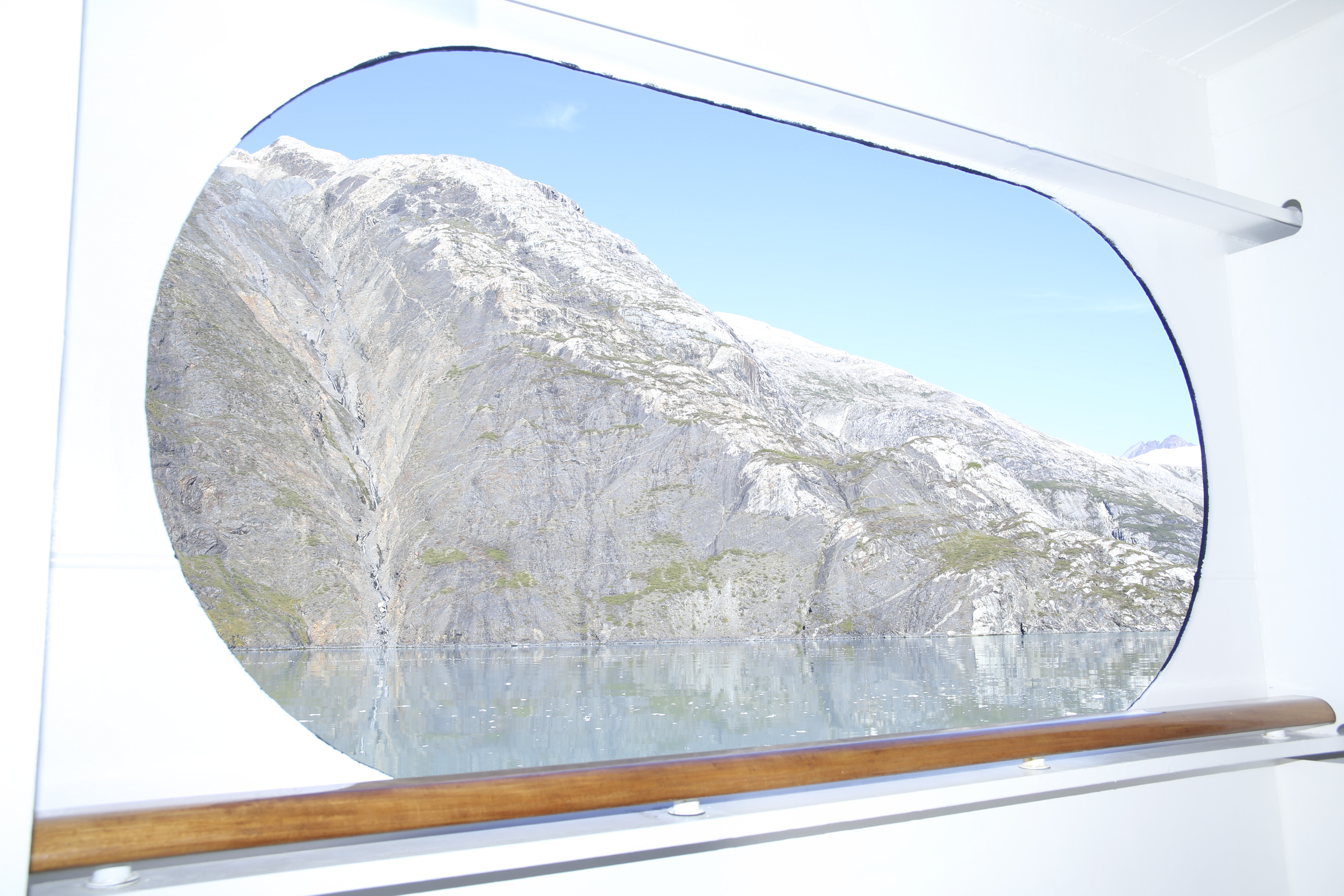 Glacier Bay views from Deck 3
