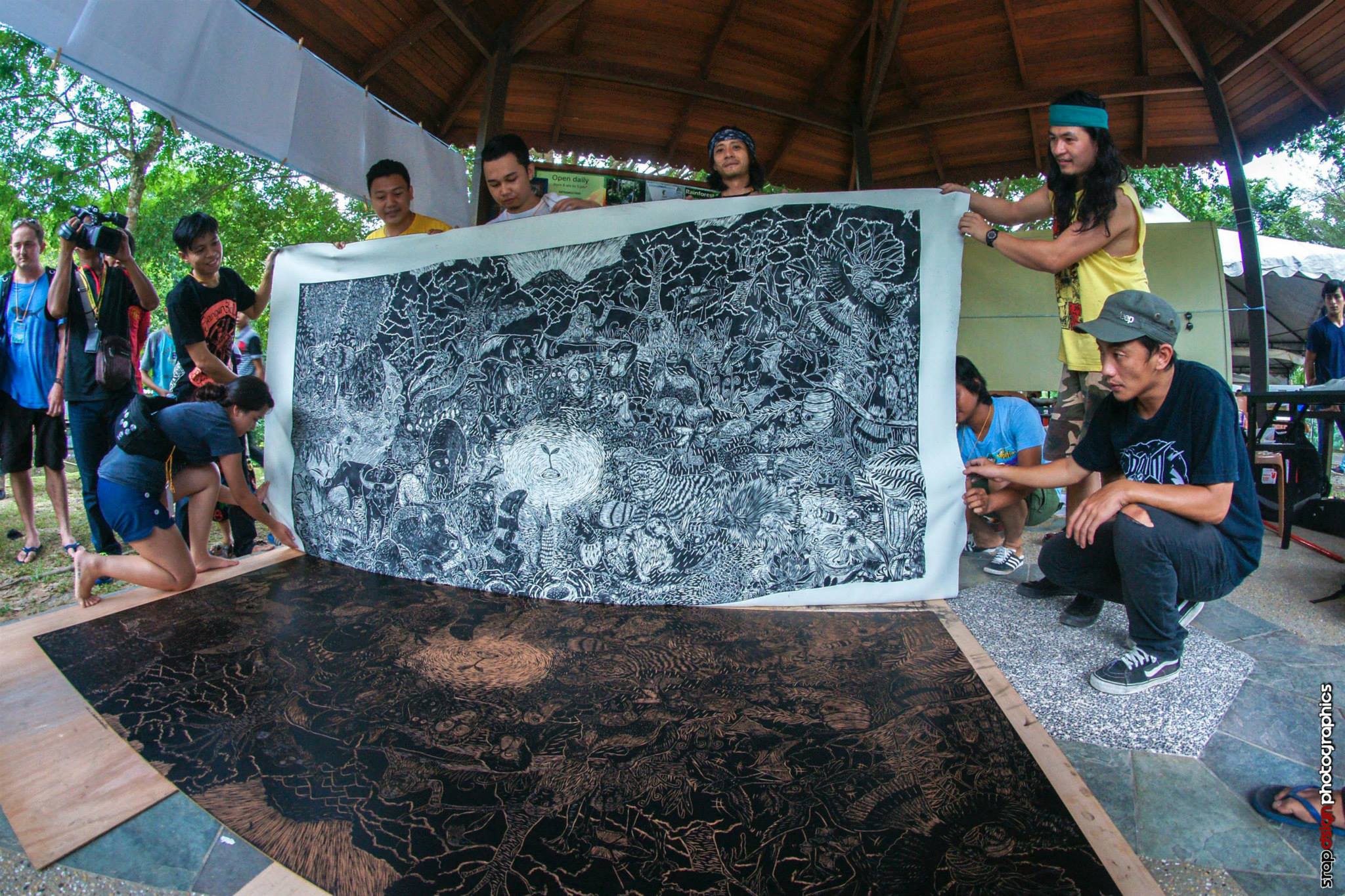 Artmaking process of prints