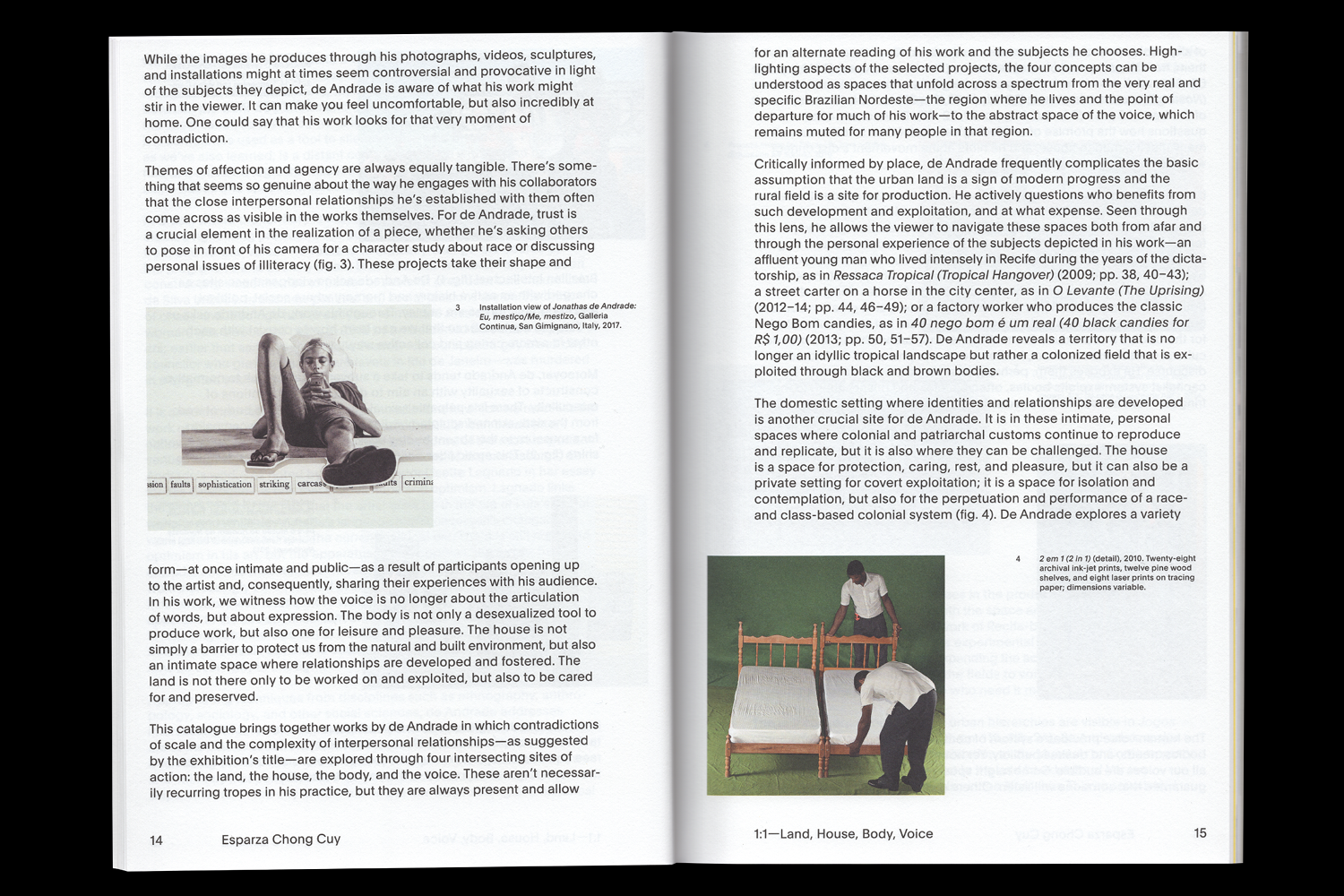 JONATHAS DE ANDRADE, 2019. BOOK DESIGN. Design: Gabriel Melcher.