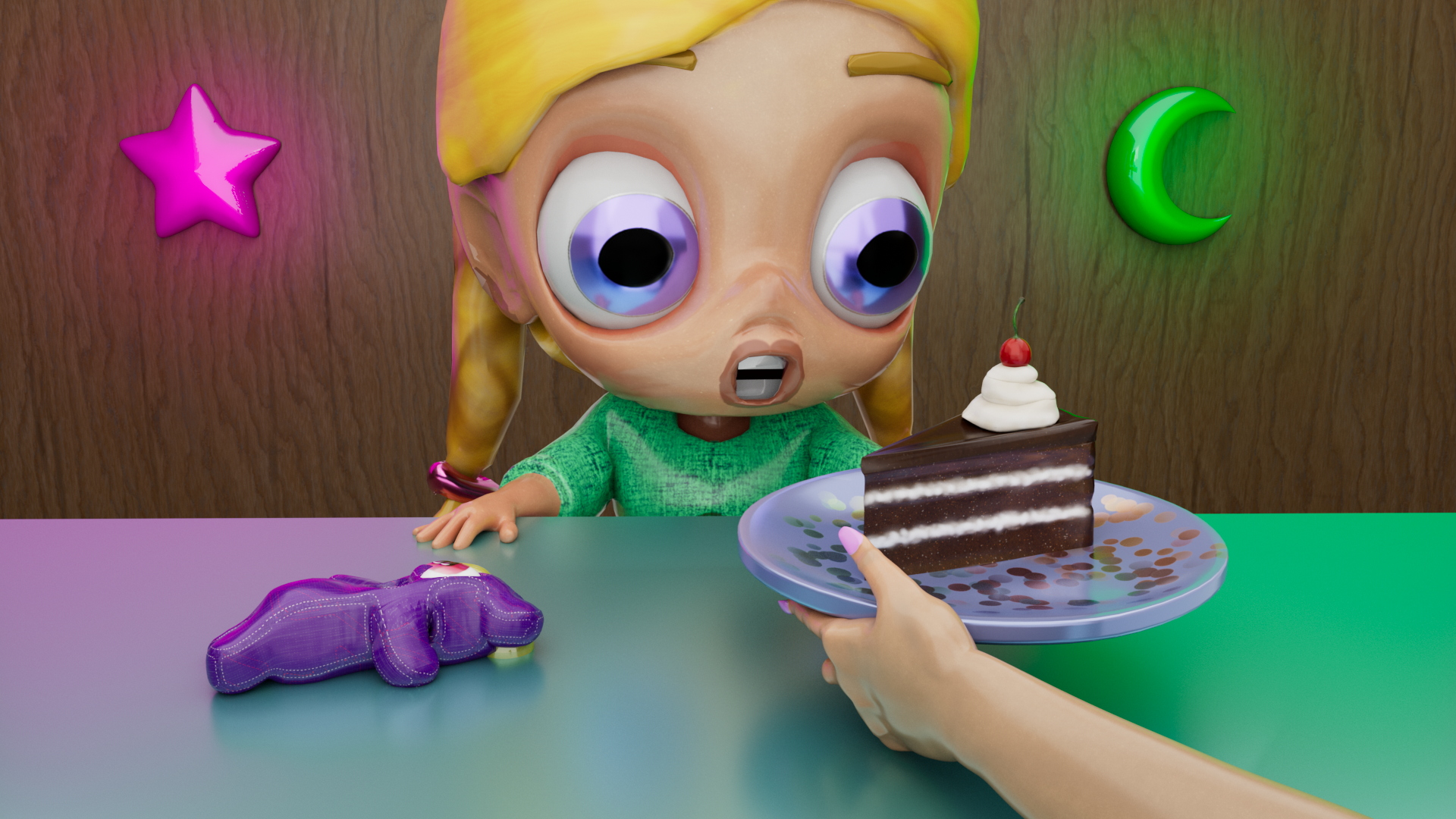 SHORT ANIMATED FILM "ADVENTURE FOR DINNER"