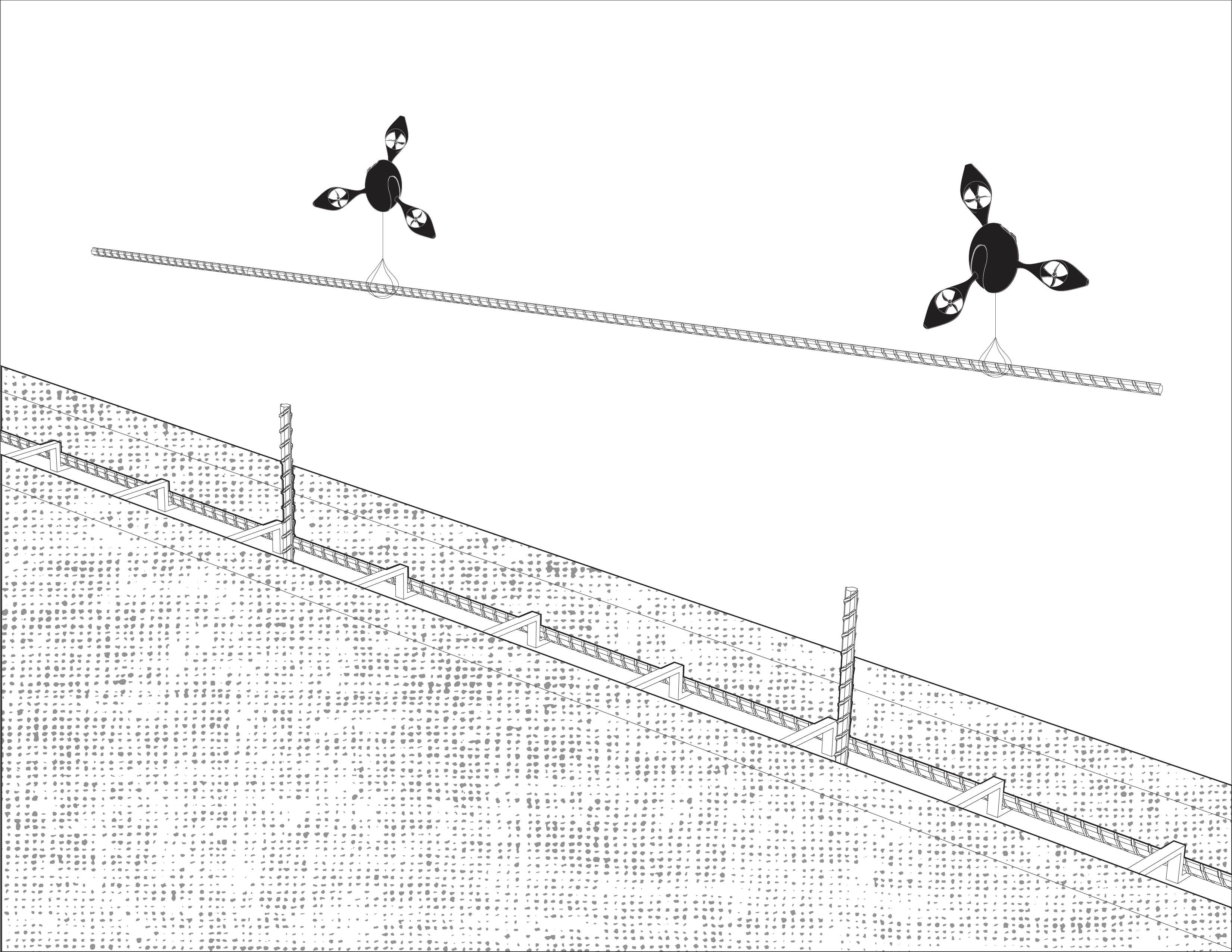 2. Formwork for concrete infill