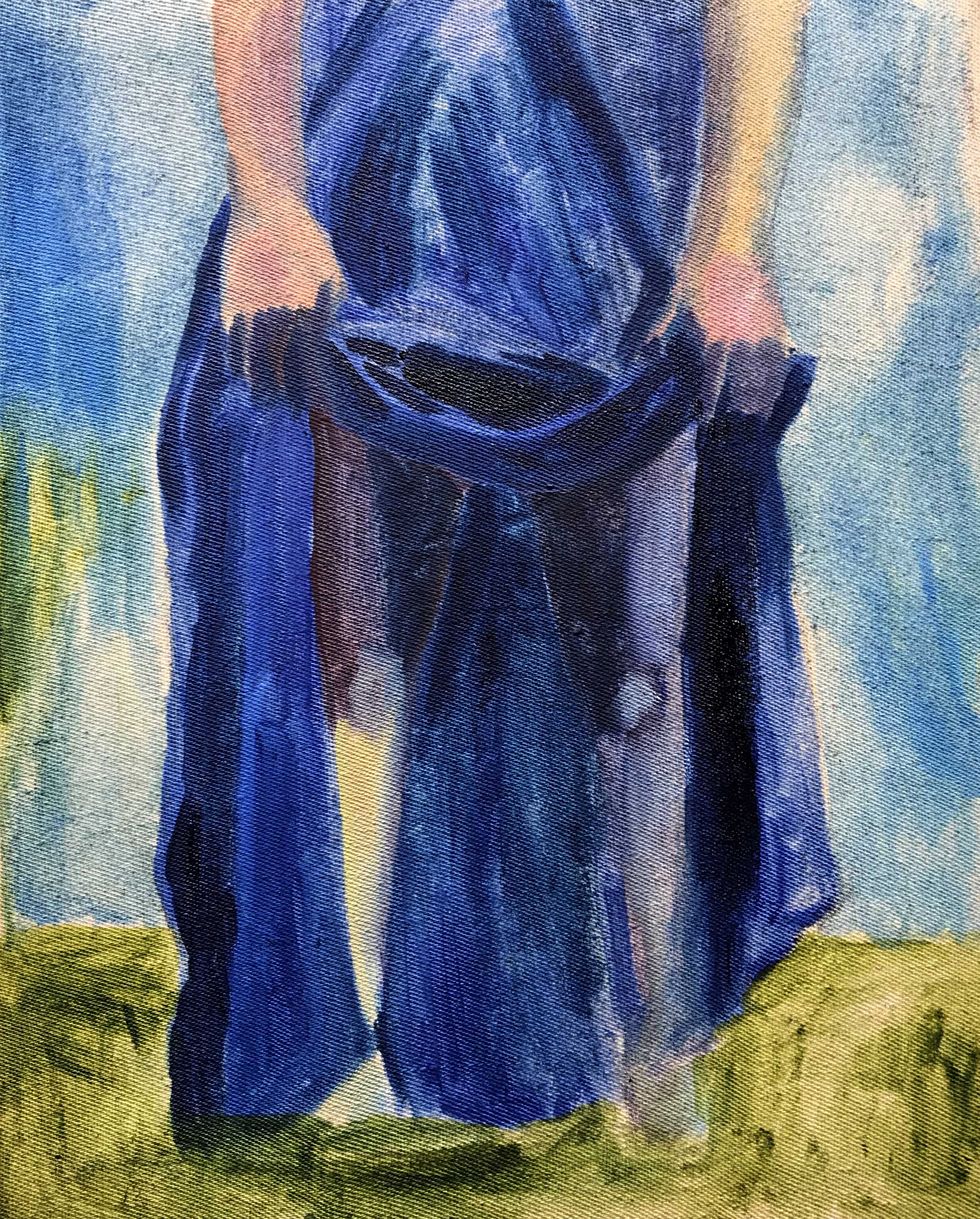 Woman 2019 Oil on Linen 12"x10"/30x25cm