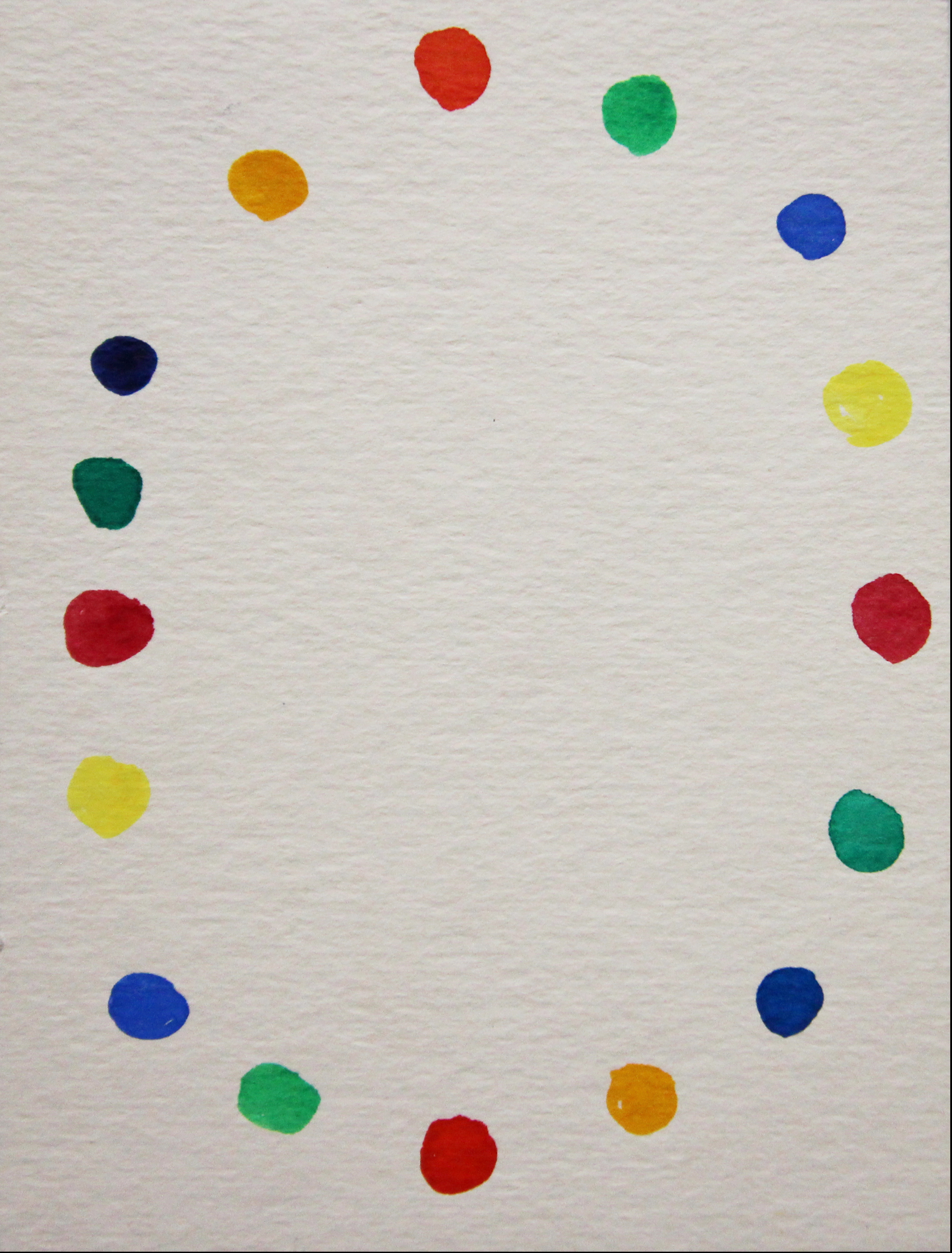 Sin título, 1993. Acuarela sobre papel, 14,5 x 11 cm.