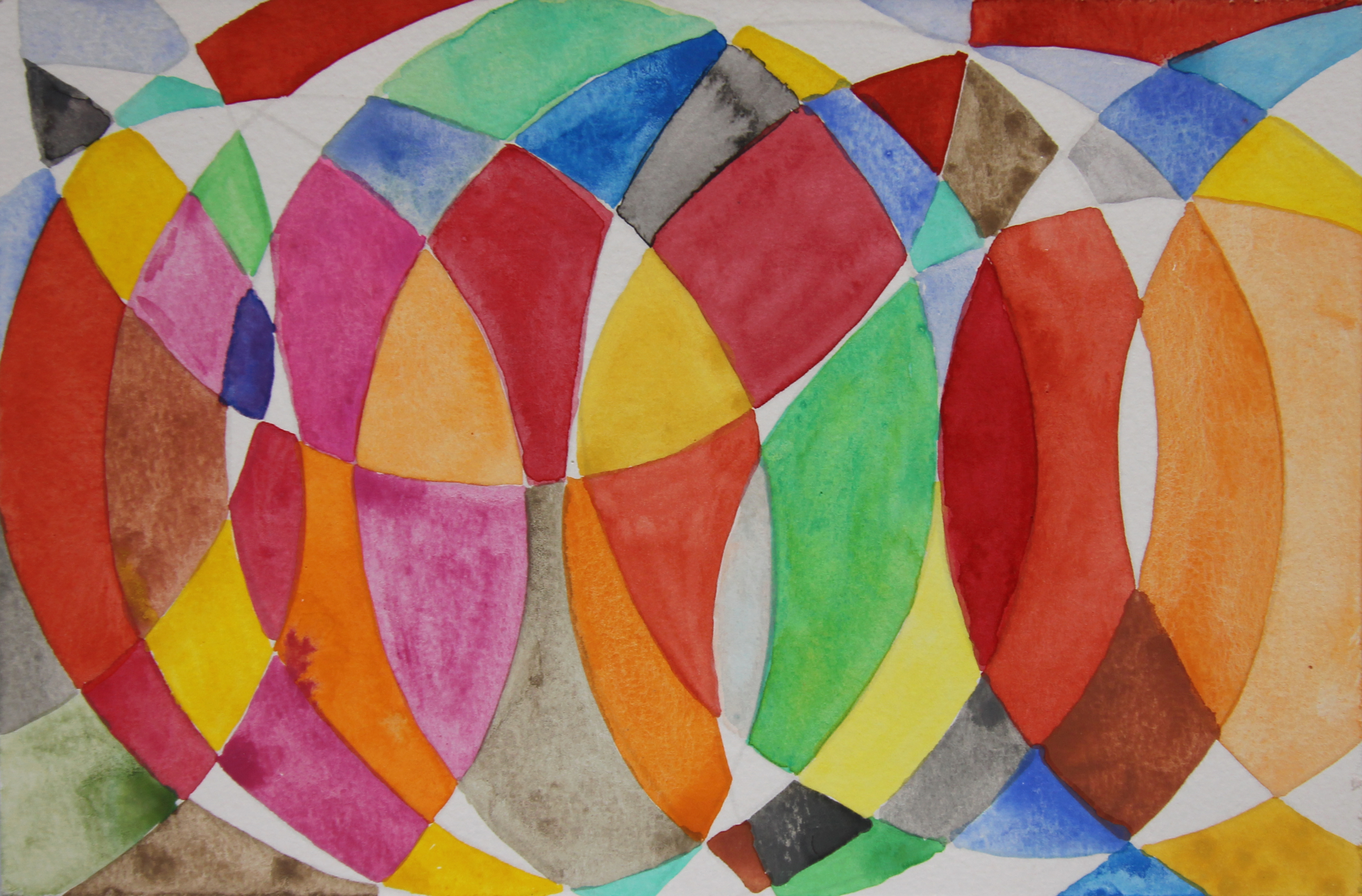 Sin t&iacute;tulo, 2010. Acuarela y l&aacute;piz sobre papel, 15 x 23 cm.