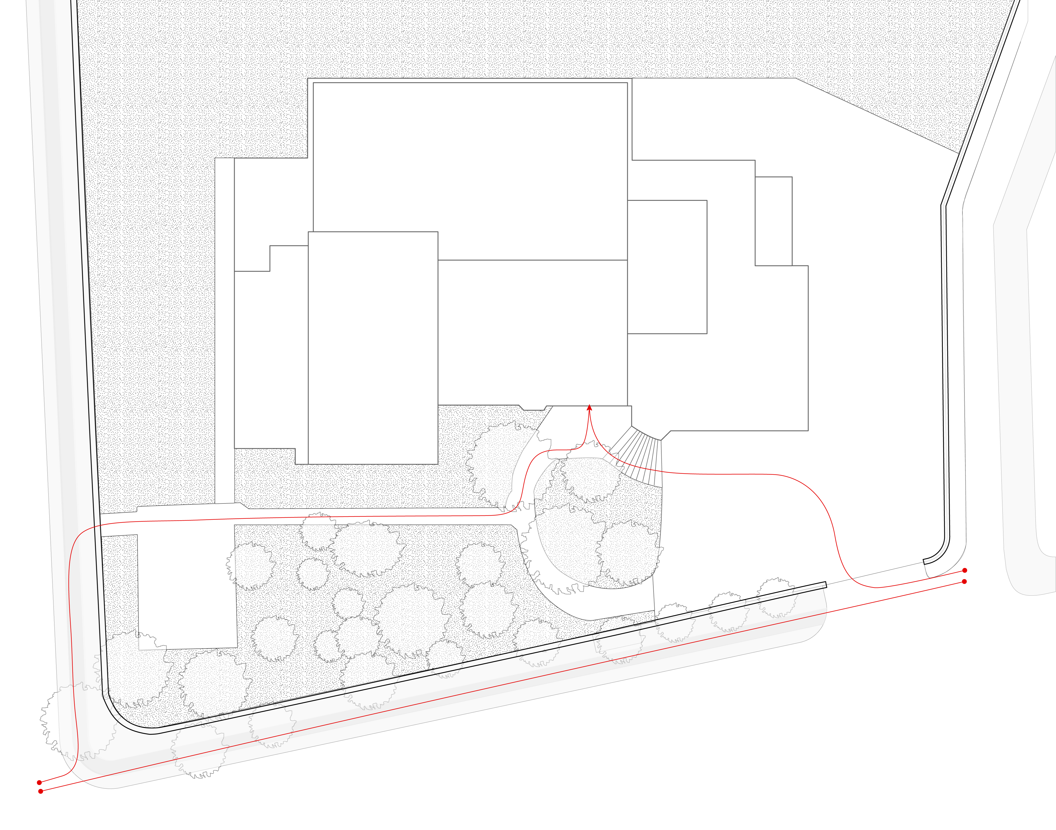 Existing route_closed, two entrance