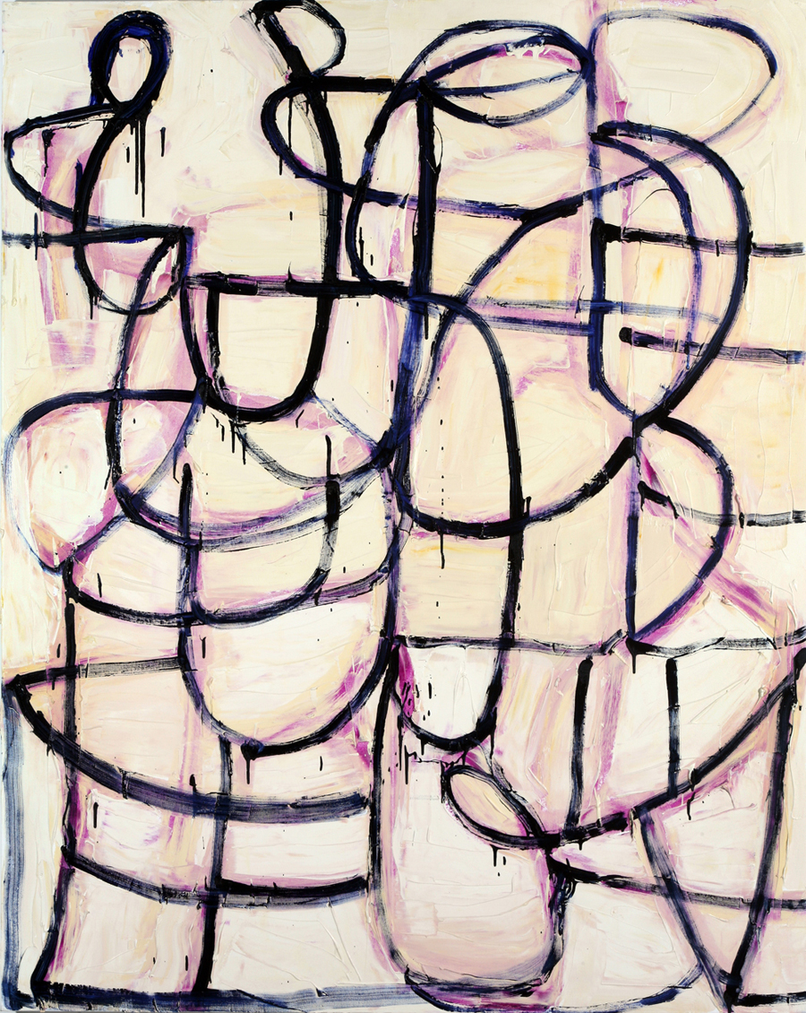  Labyrinth of Echo, 2011, oil on canvas, 60x48 in